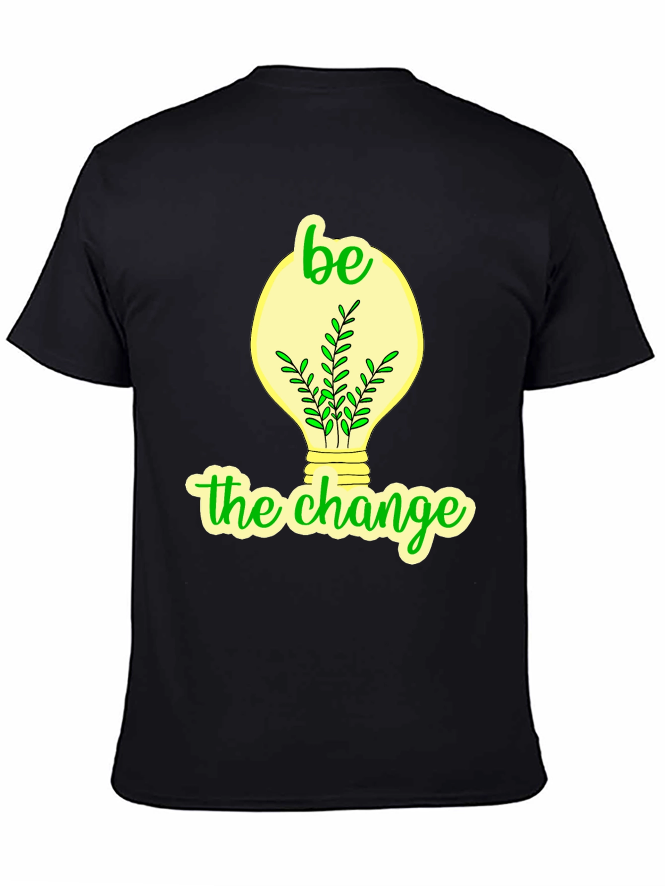 Eco-Friendly Be the Change Graphic Tee