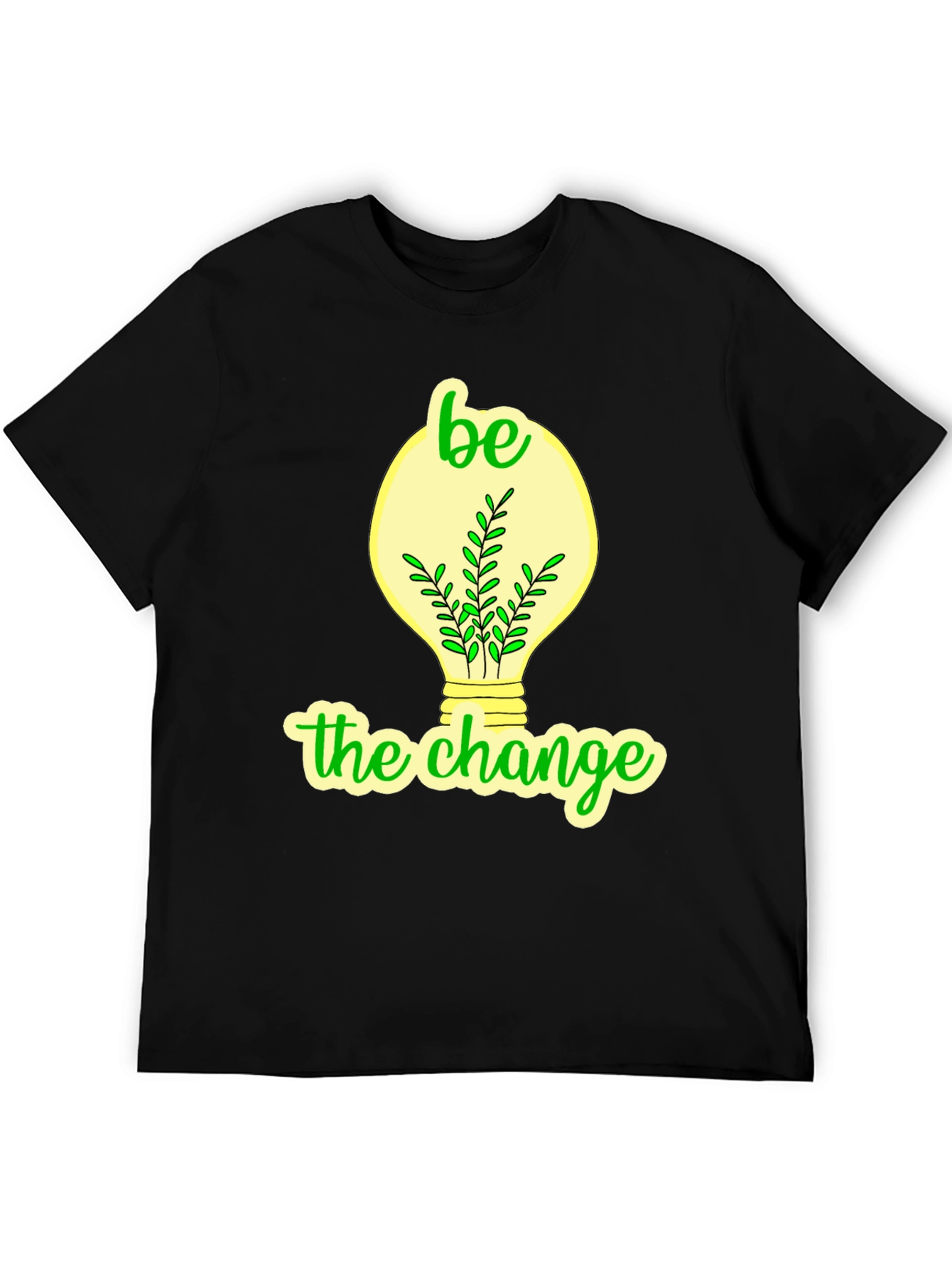 Eco-Friendly Be the Change Graphic Tee