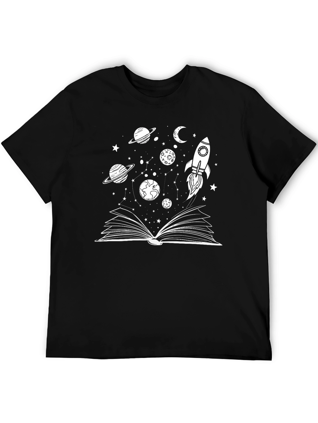 Space Book T-Shirt - Explore the Universe!