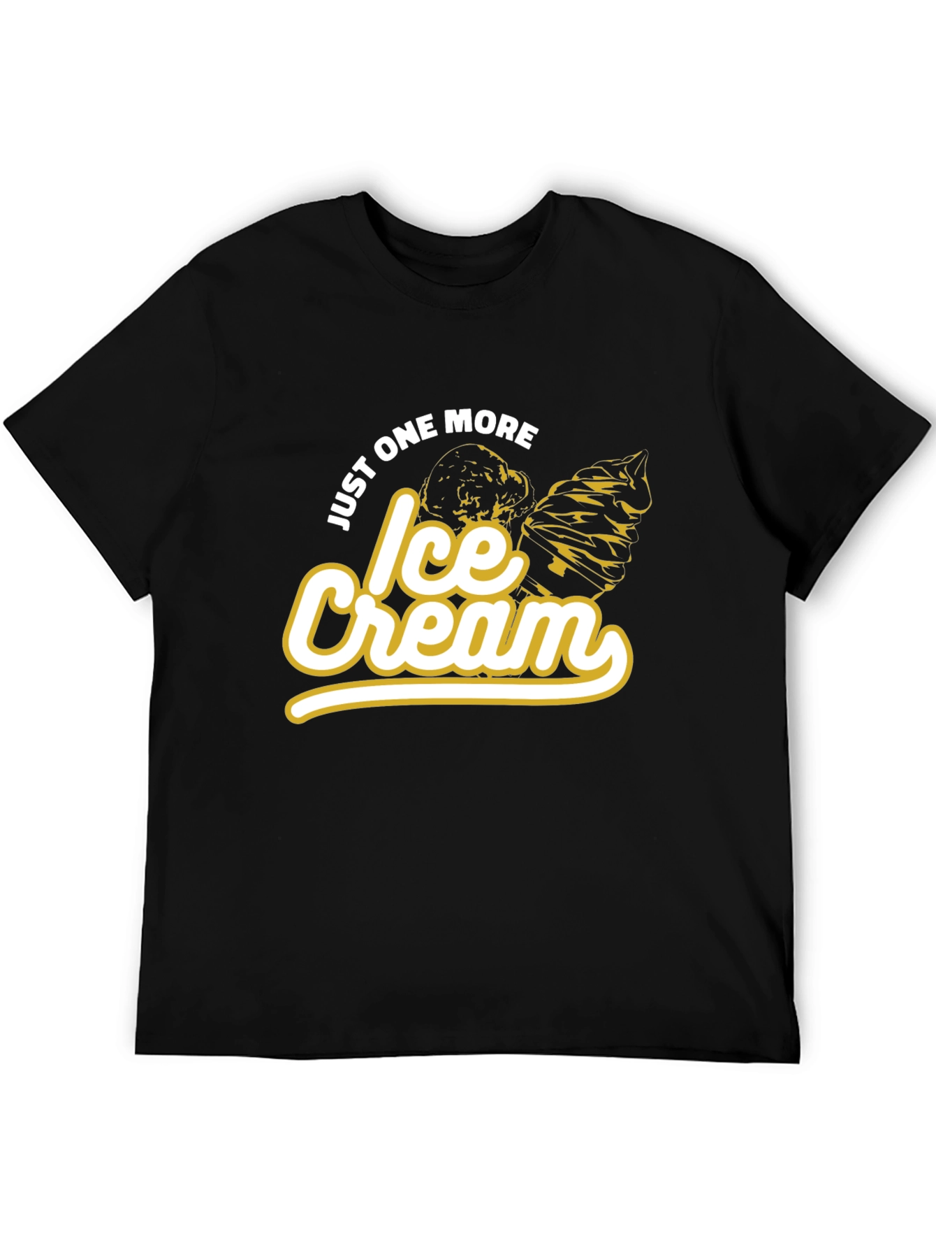 Just One More Ice Cream Graphic Tee