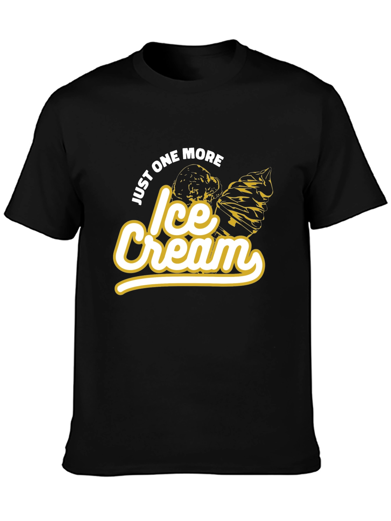 Just One More Ice Cream Graphic Tee
