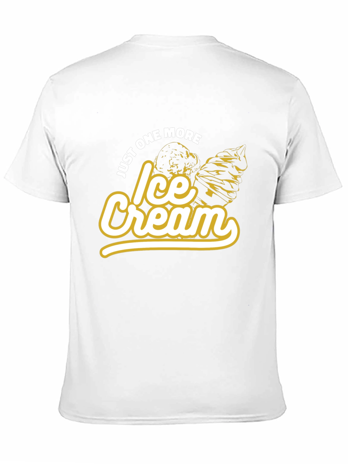 Just One More Ice Cream Graphic Tee