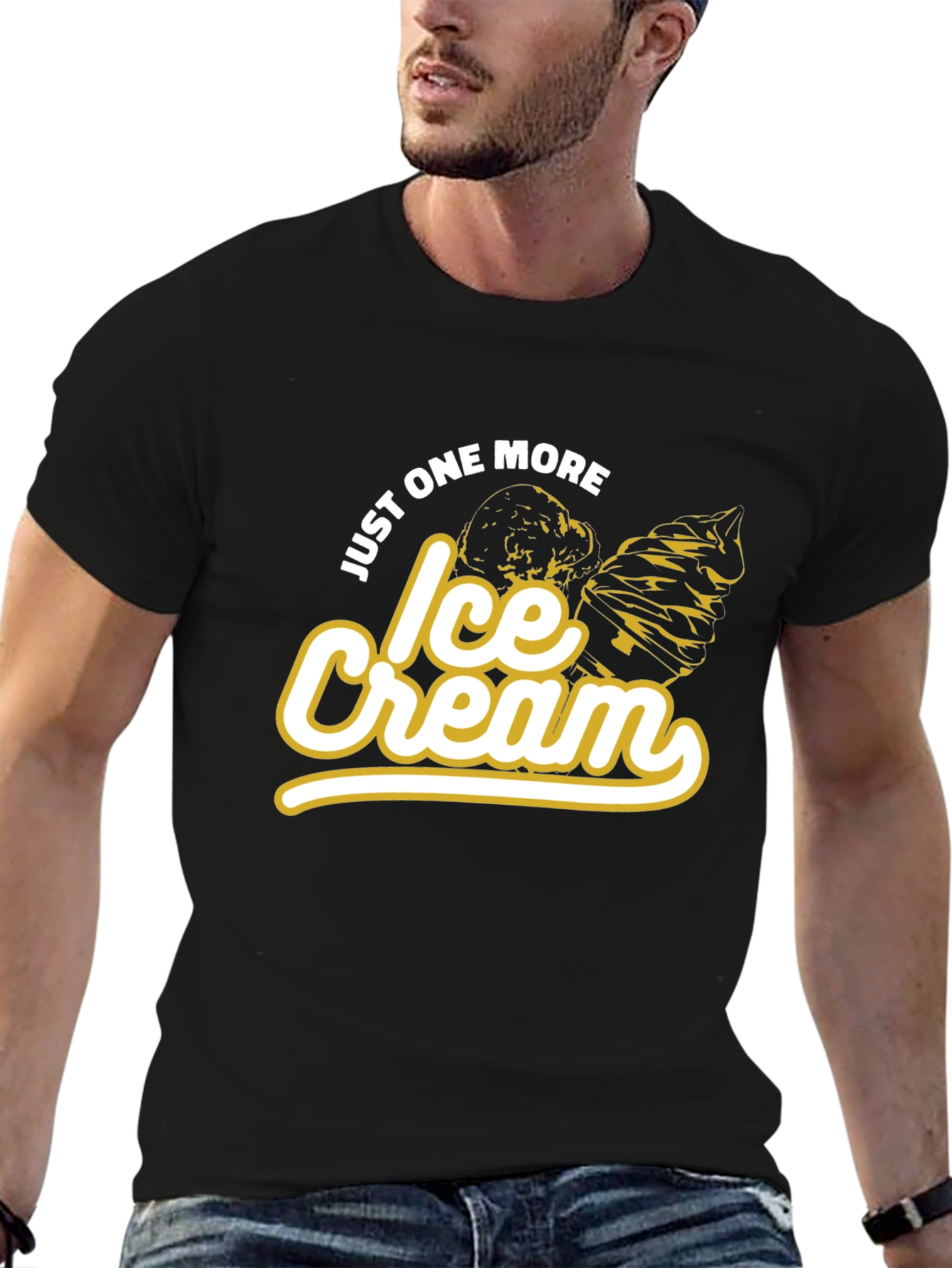 Just One More Ice Cream Graphic Tee