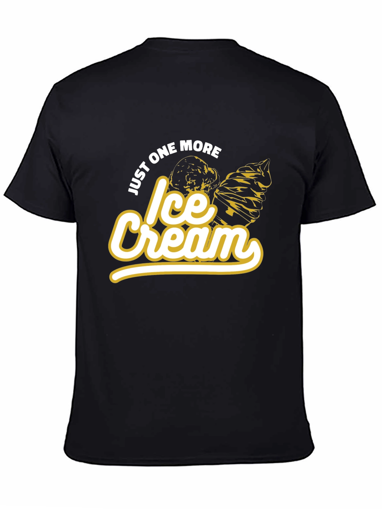 Just One More Ice Cream Graphic Tee