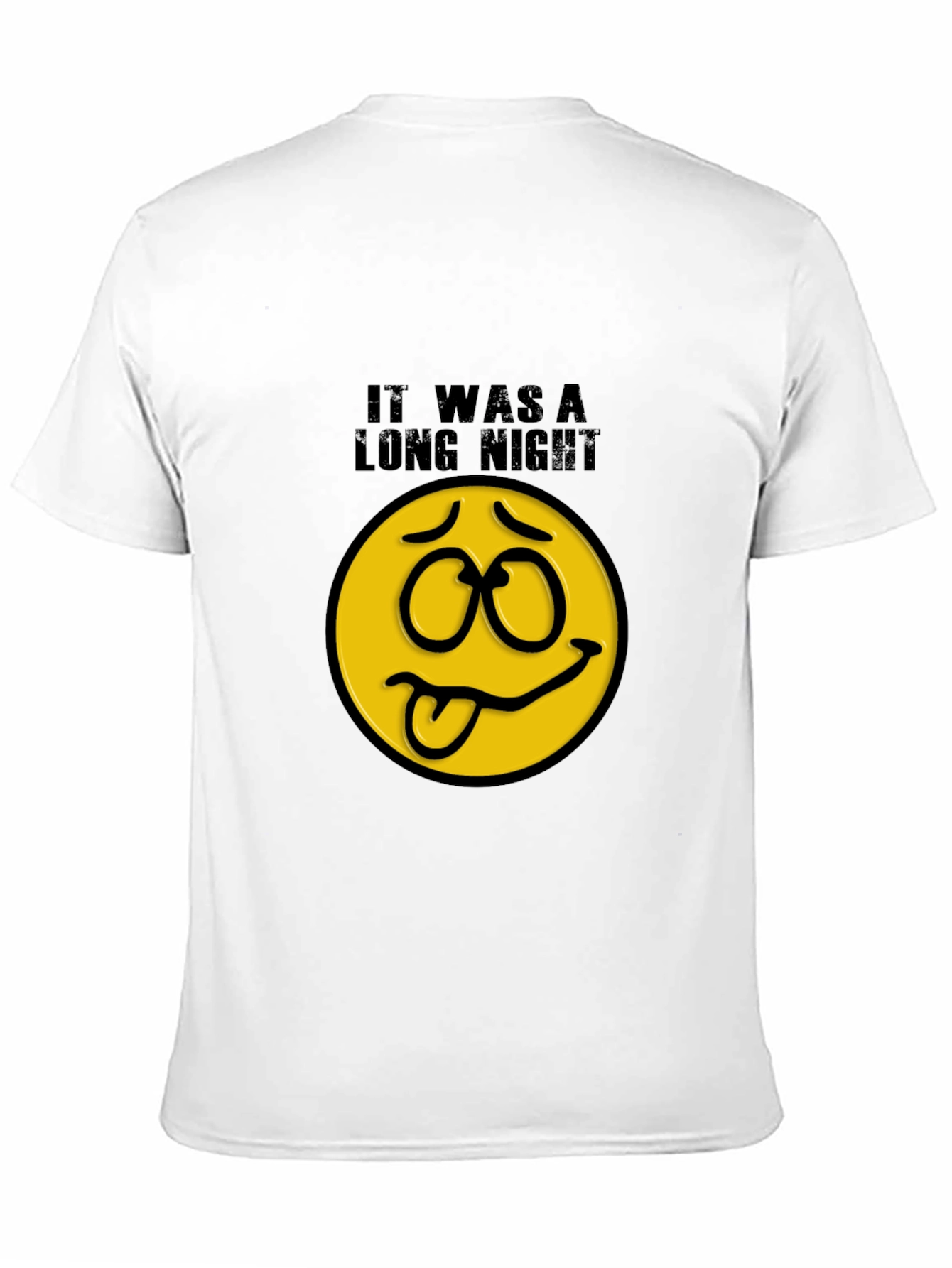 It Was A Long Night Funny Graphic Tee