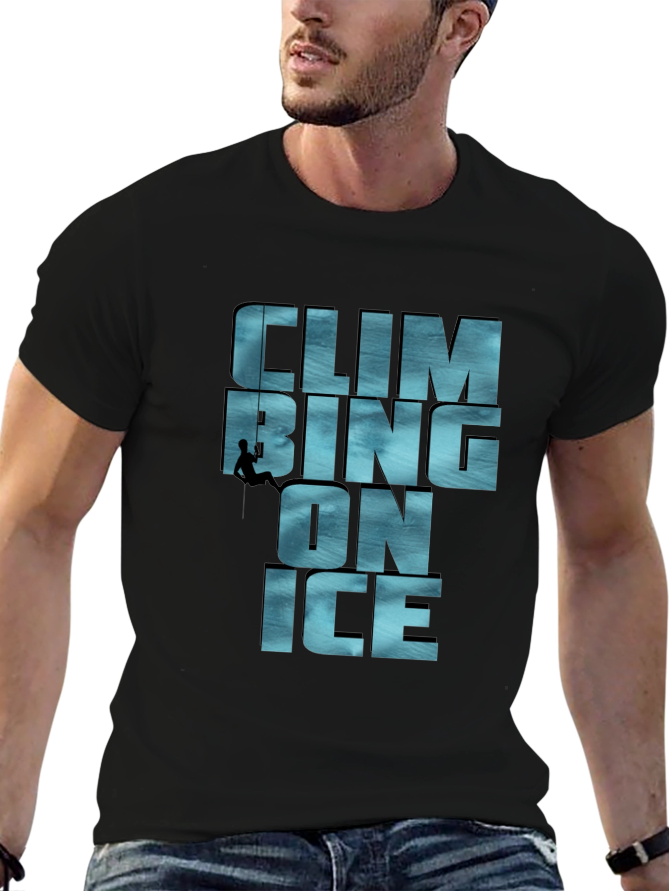 Climbing On Ice T-Shirt