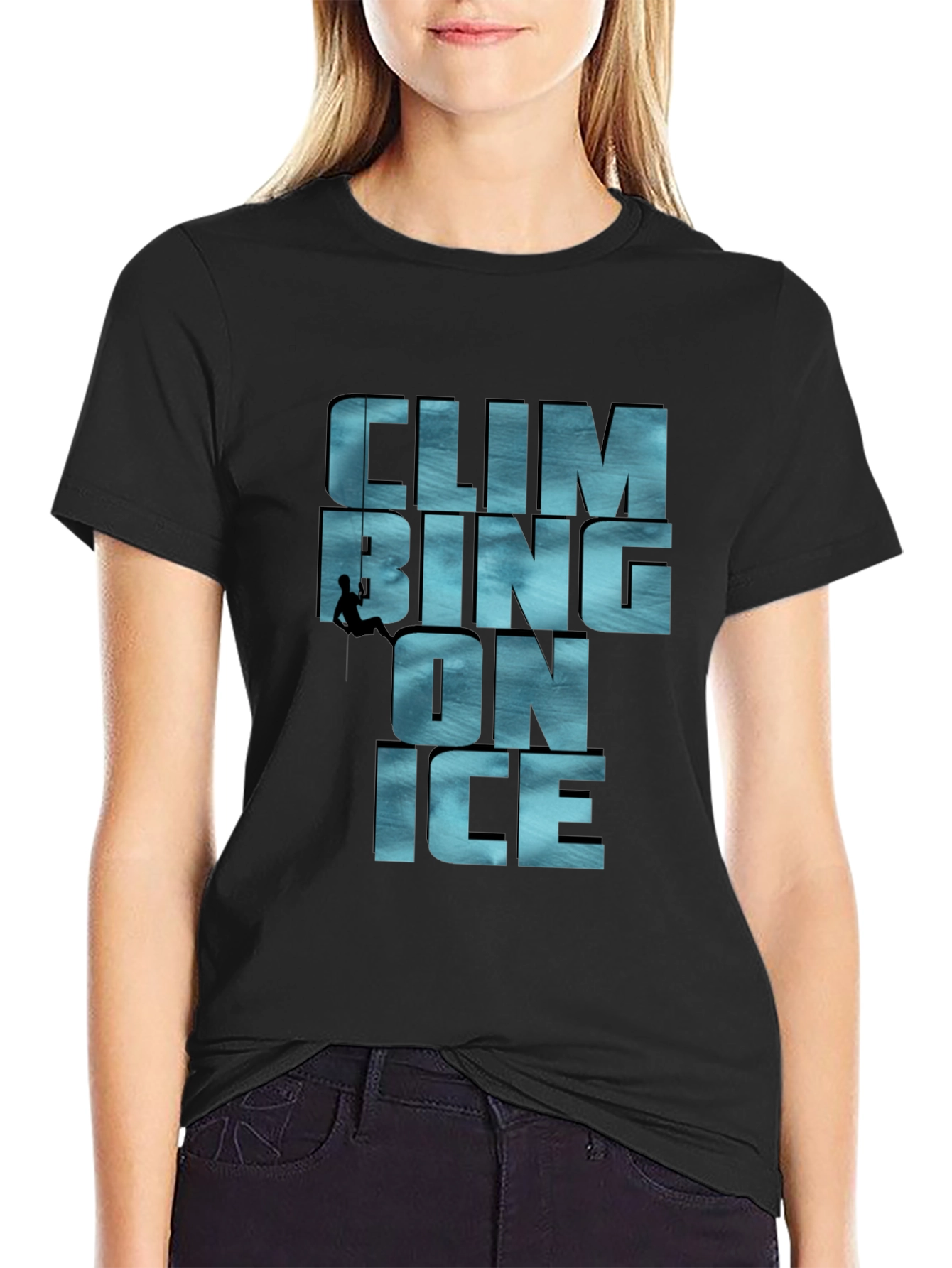 Climbing On Ice T-Shirt