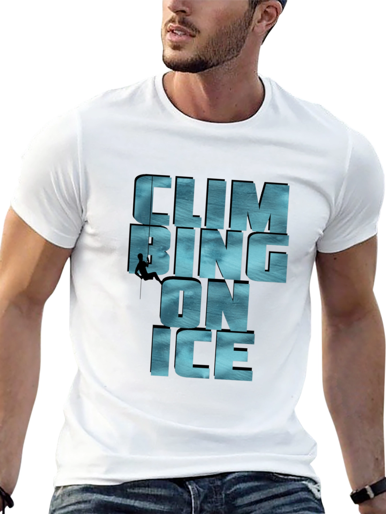 Climbing On Ice T-Shirt