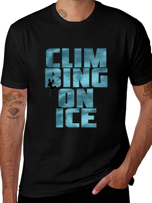 Climbing On Ice T-Shirt