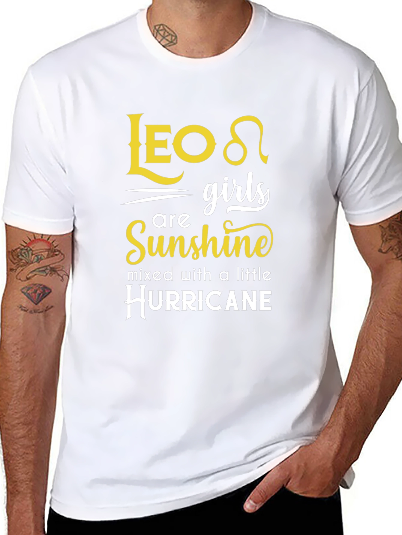 Leo Girls Sunshine & Hurricane Tee