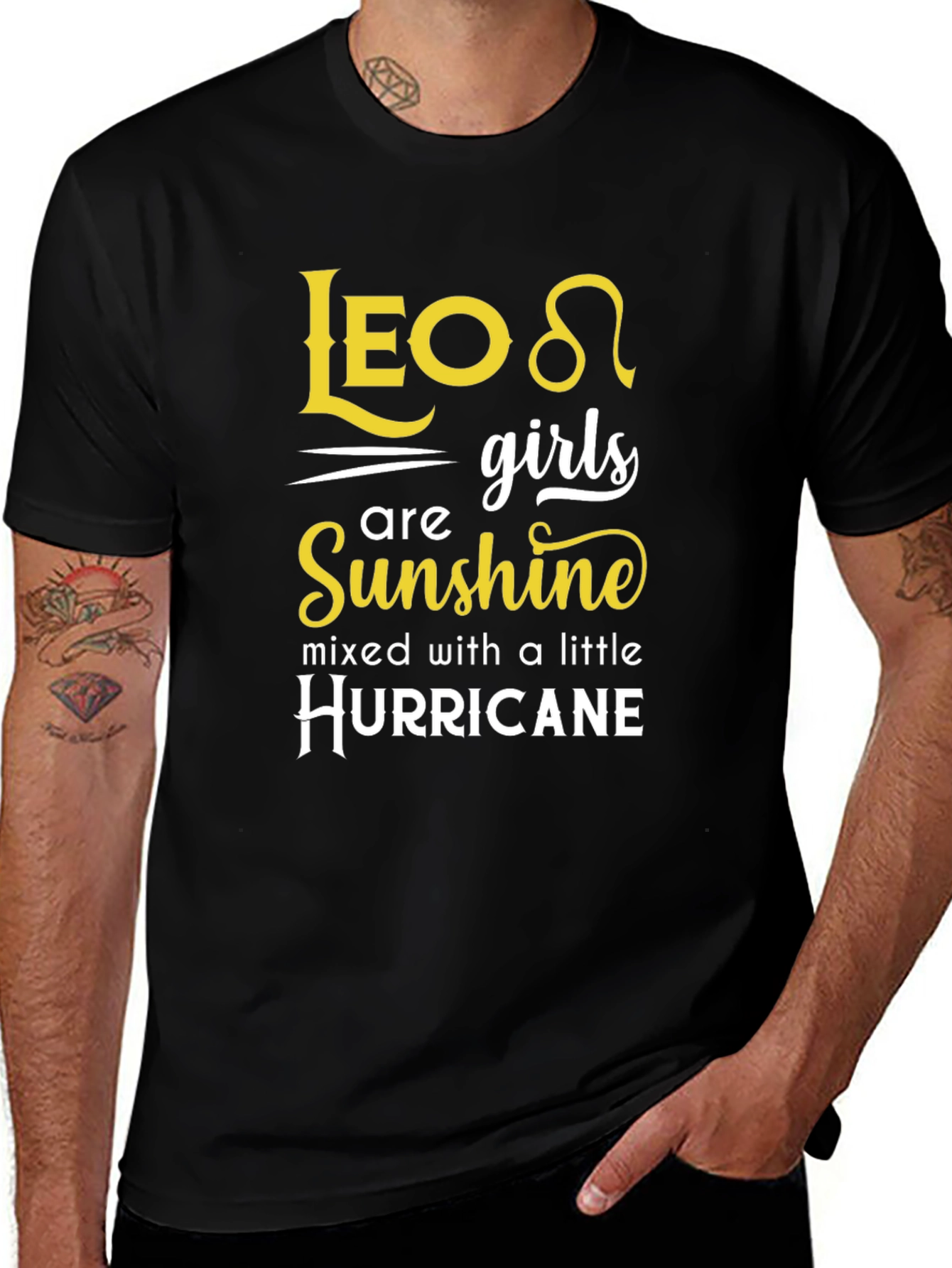 Leo Girls Sunshine & Hurricane Tee