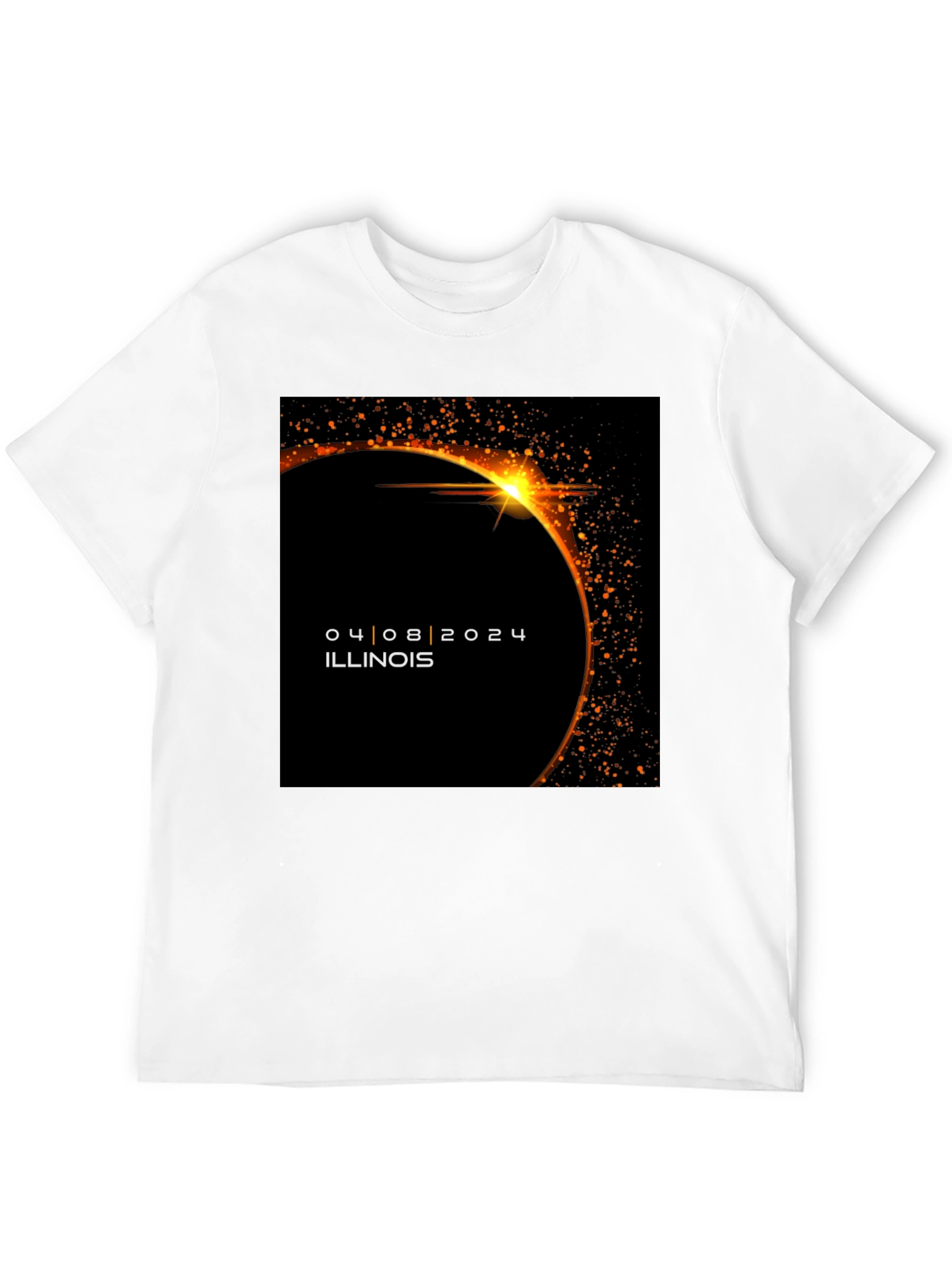 Illinois Eclipse T-Shirt - April 8 2024