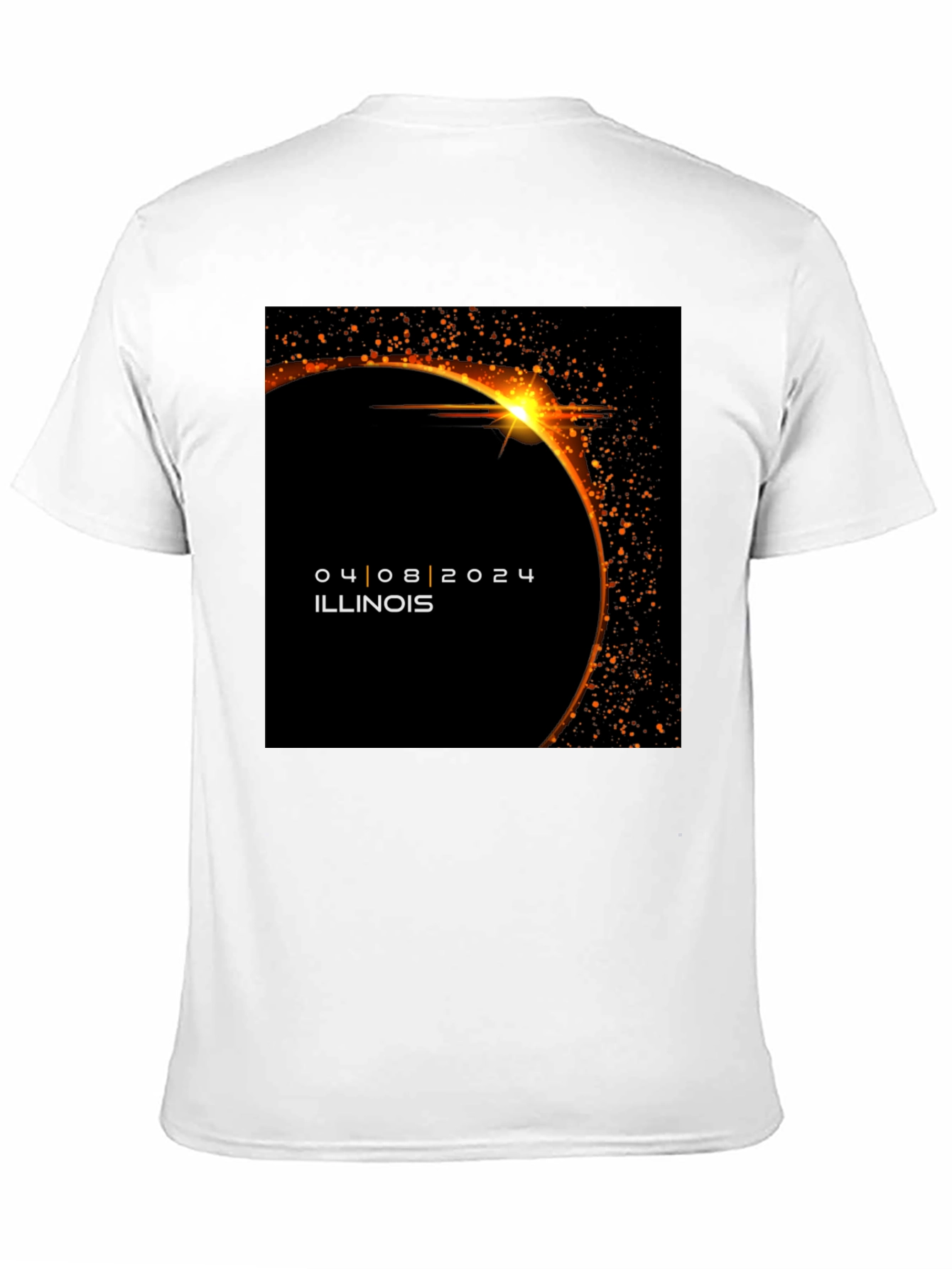 Illinois Eclipse T-Shirt - April 8 2024
