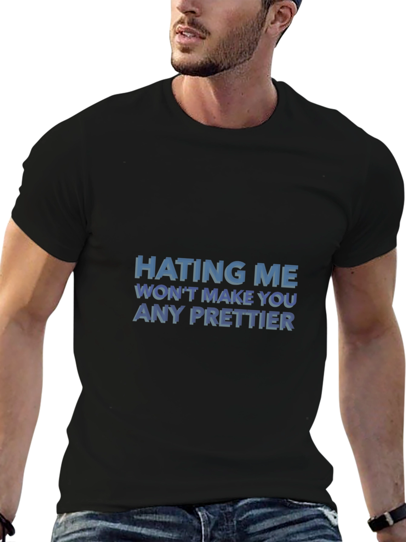 Hating Me T-Shirt - Edgy Graphic Tee