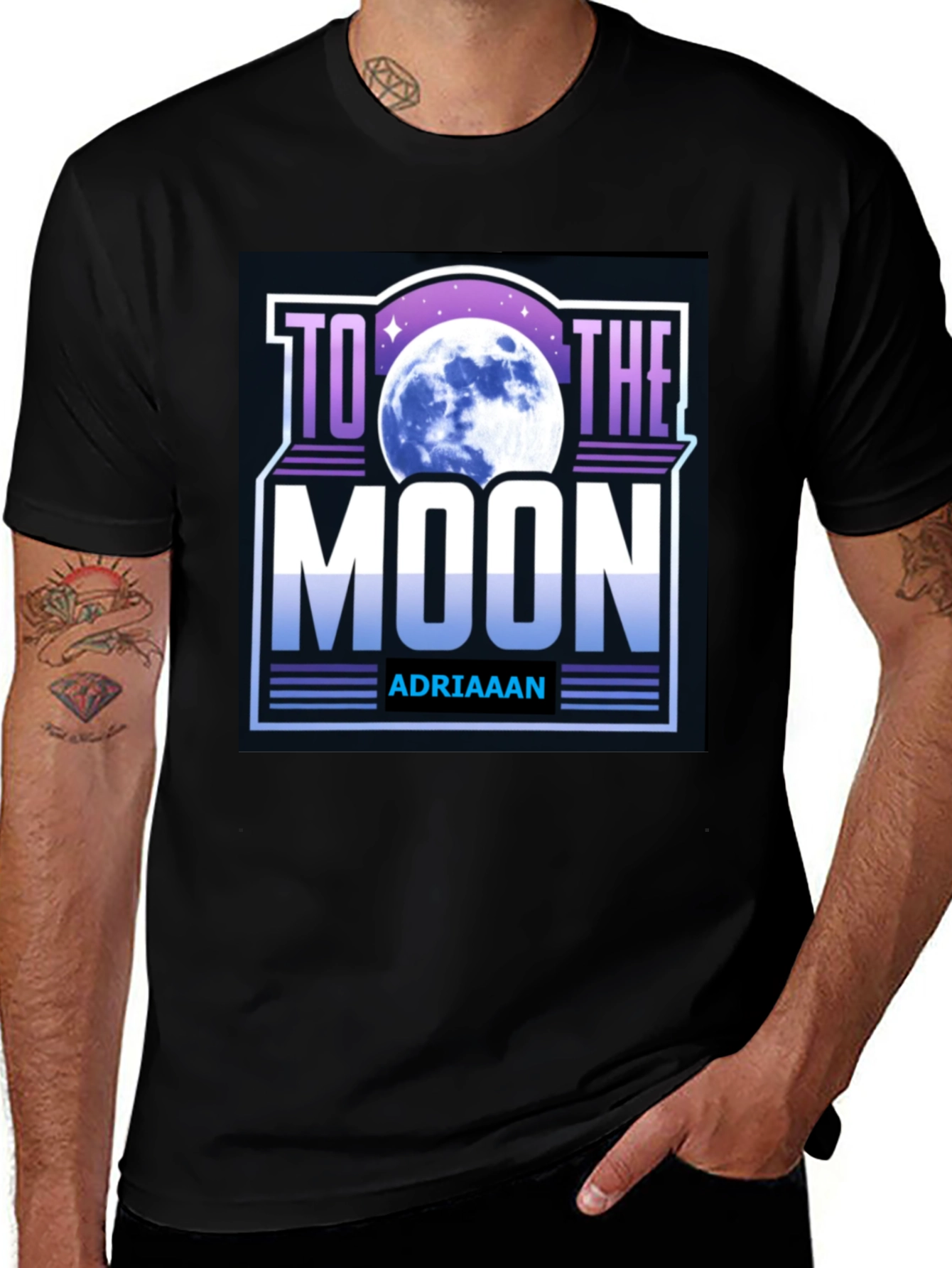 To The Moon Graphic T-Shirt