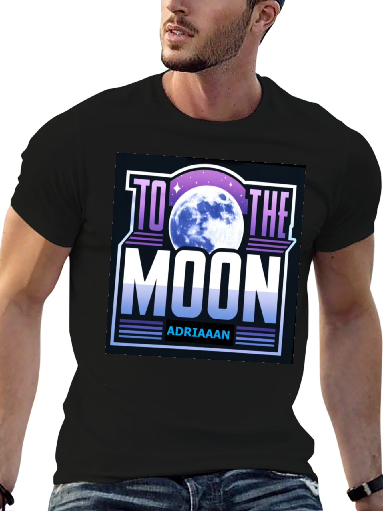 To The Moon Graphic T-Shirt