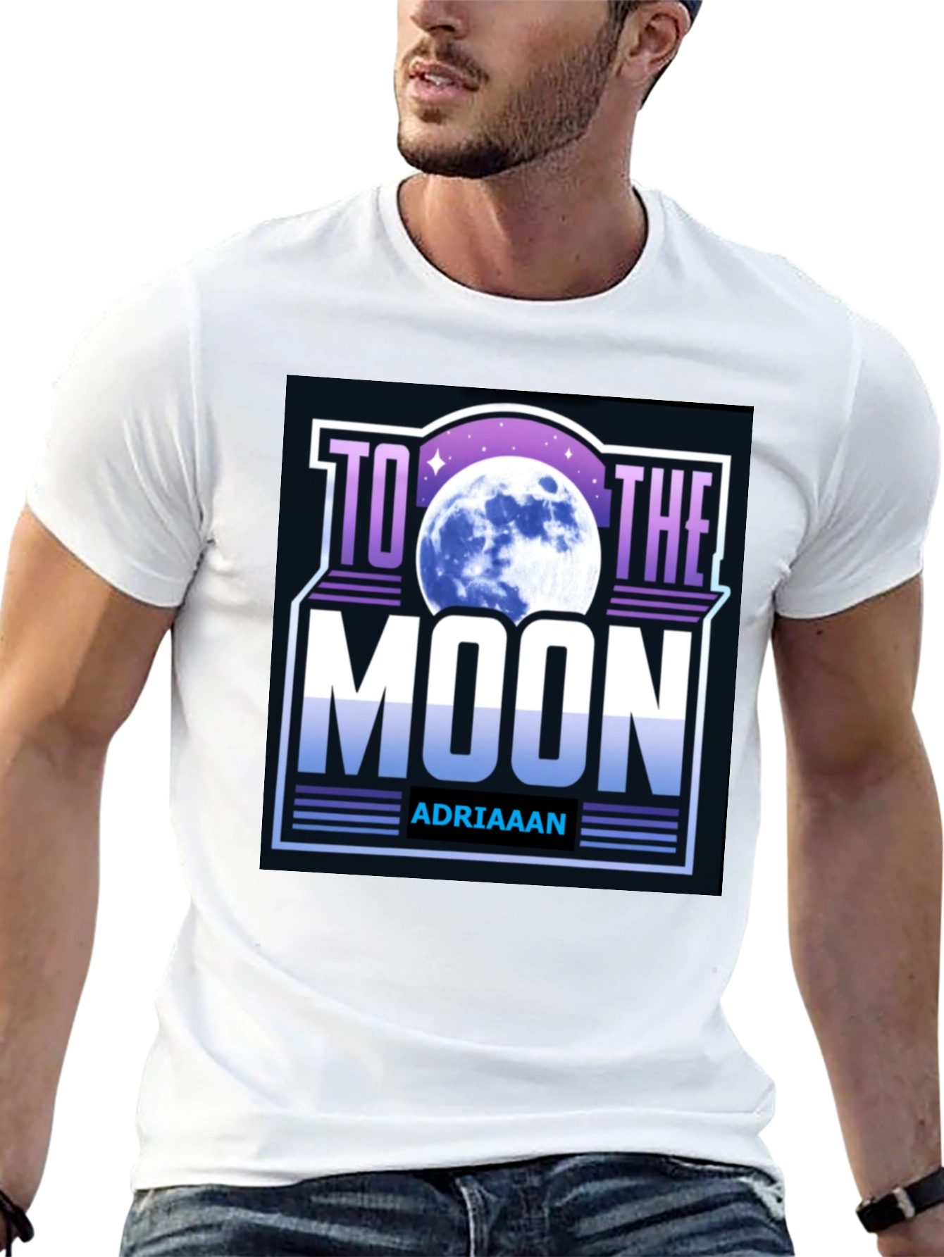 To The Moon Graphic T-Shirt
