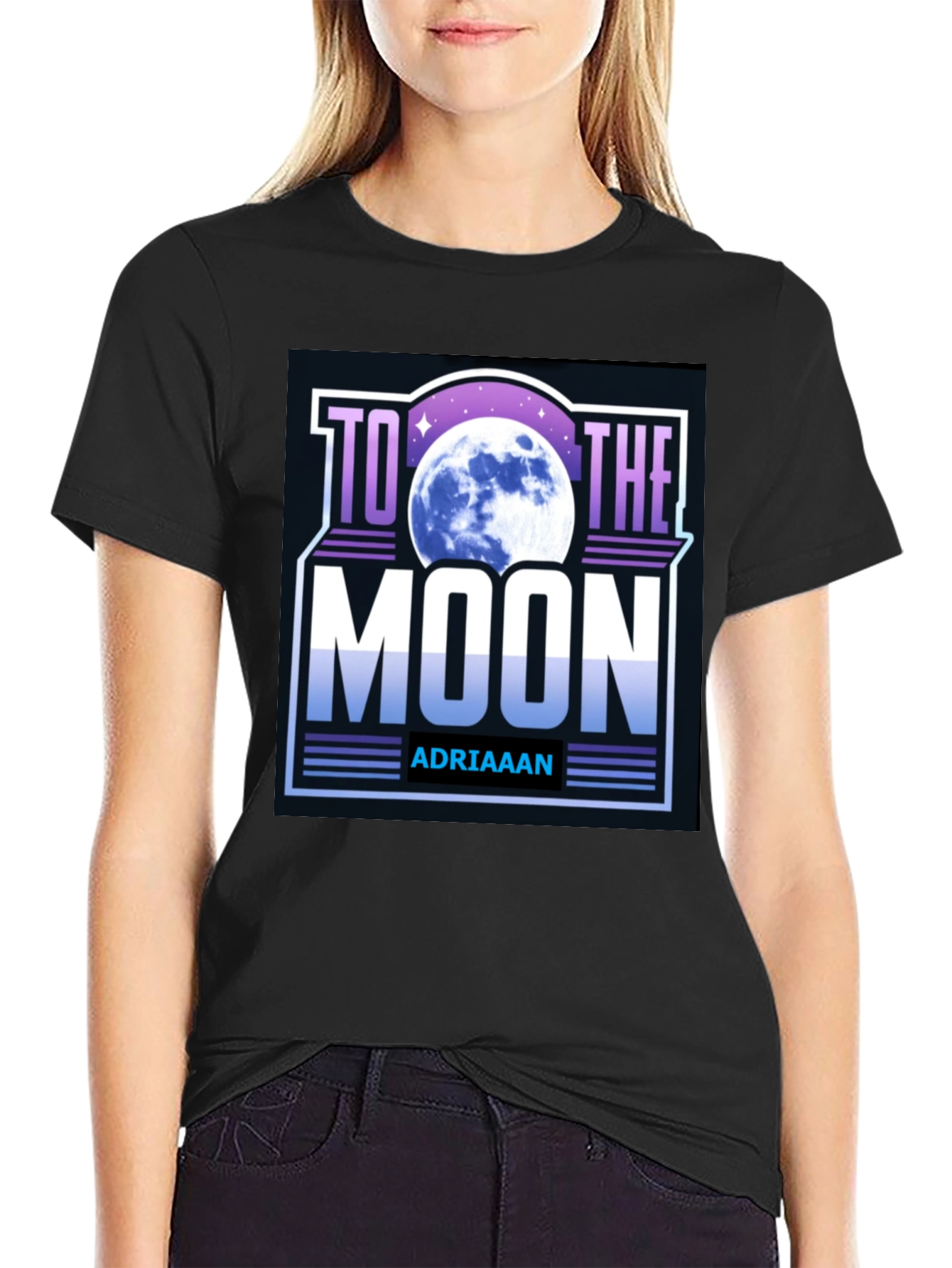 To The Moon Graphic T-Shirt