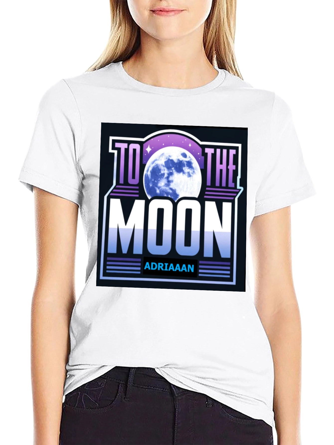 To The Moon Graphic T-Shirt