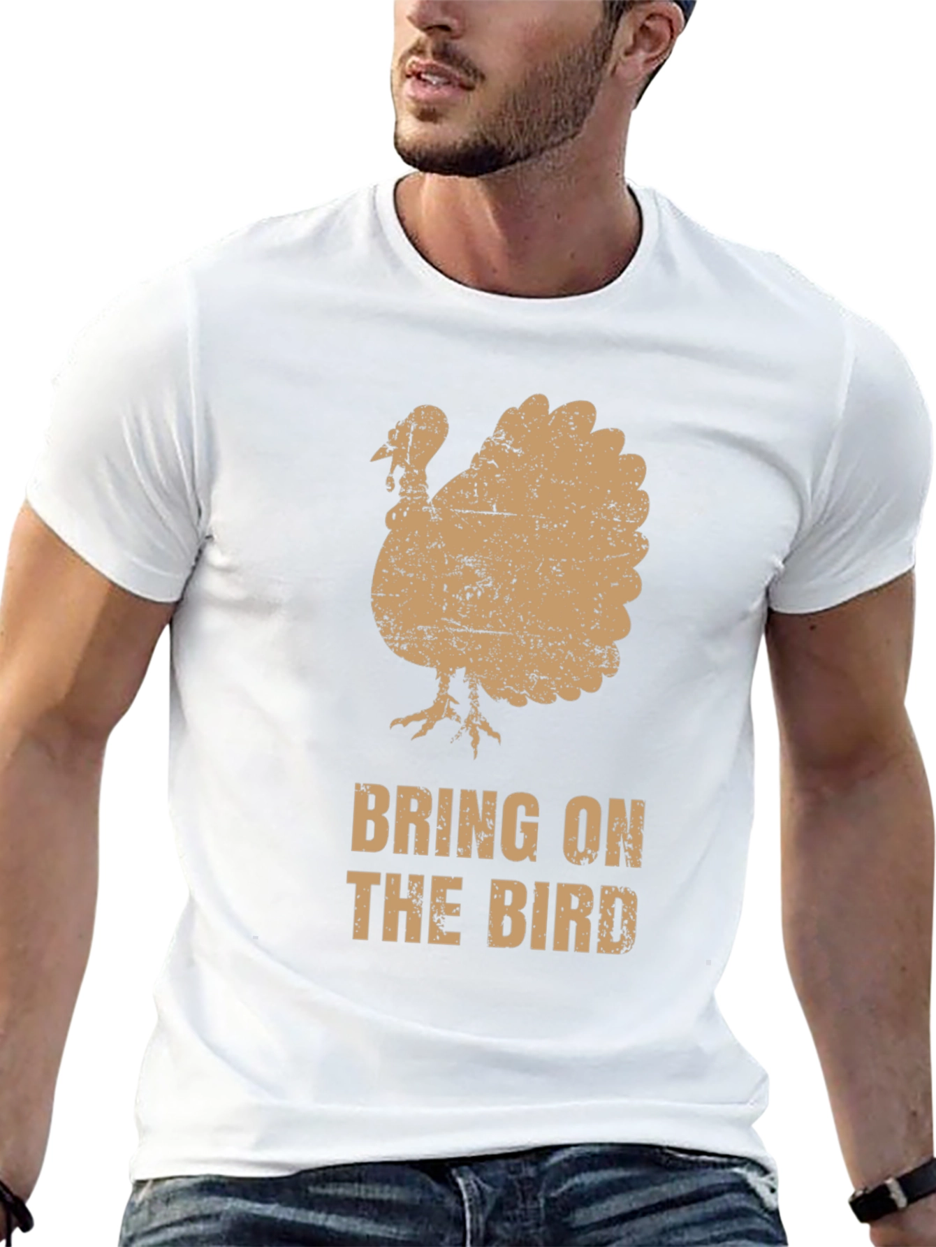 Bring on the Bird Turkey Thanksgiving T-Shirt