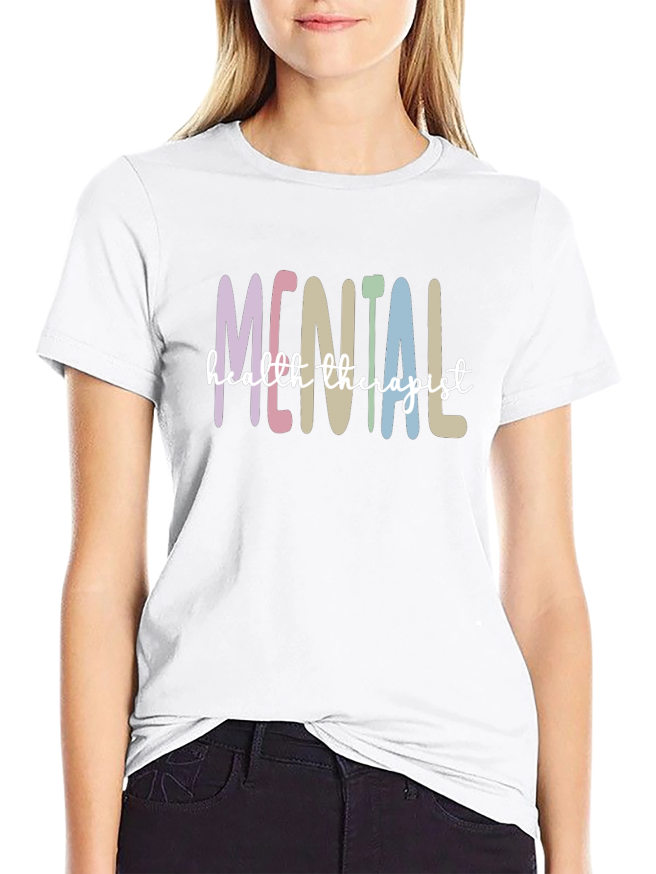 Mental Health Therapist T-Shirt - Unisex Soft Cotton Tee