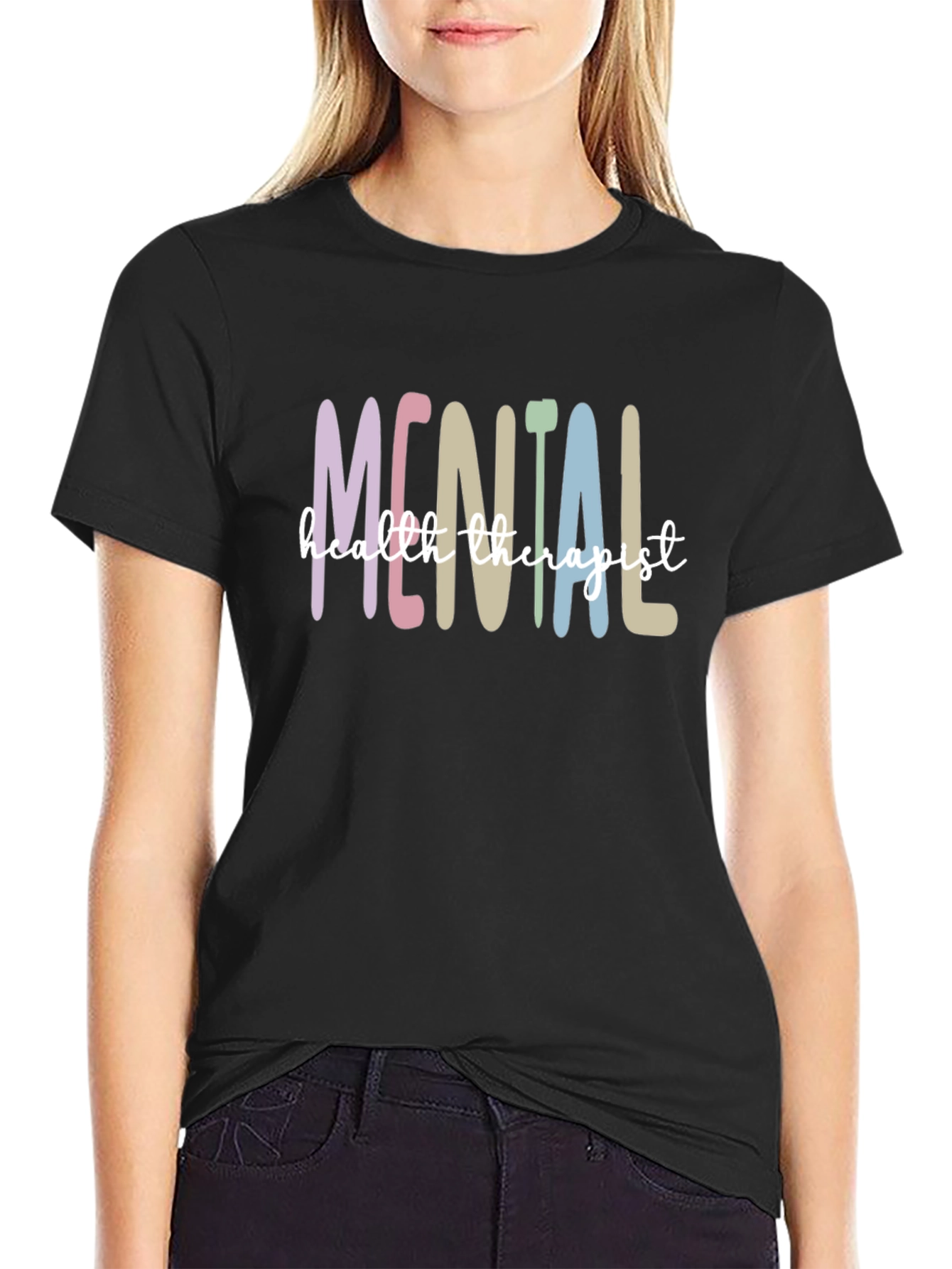 Mental Health Therapist T-Shirt - Unisex Soft Cotton Tee