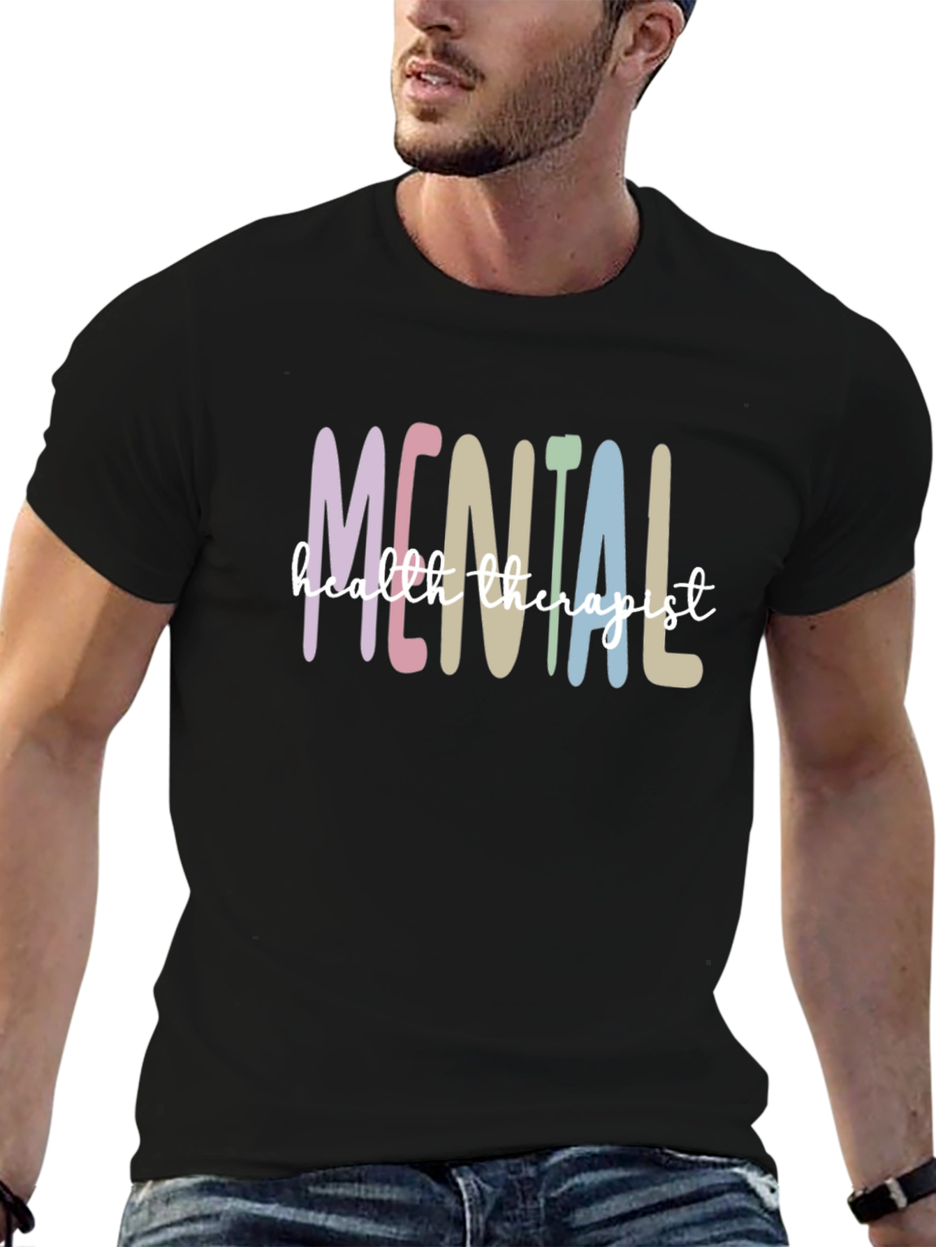 Mental Health Therapist T-Shirt - Unisex Soft Cotton Tee