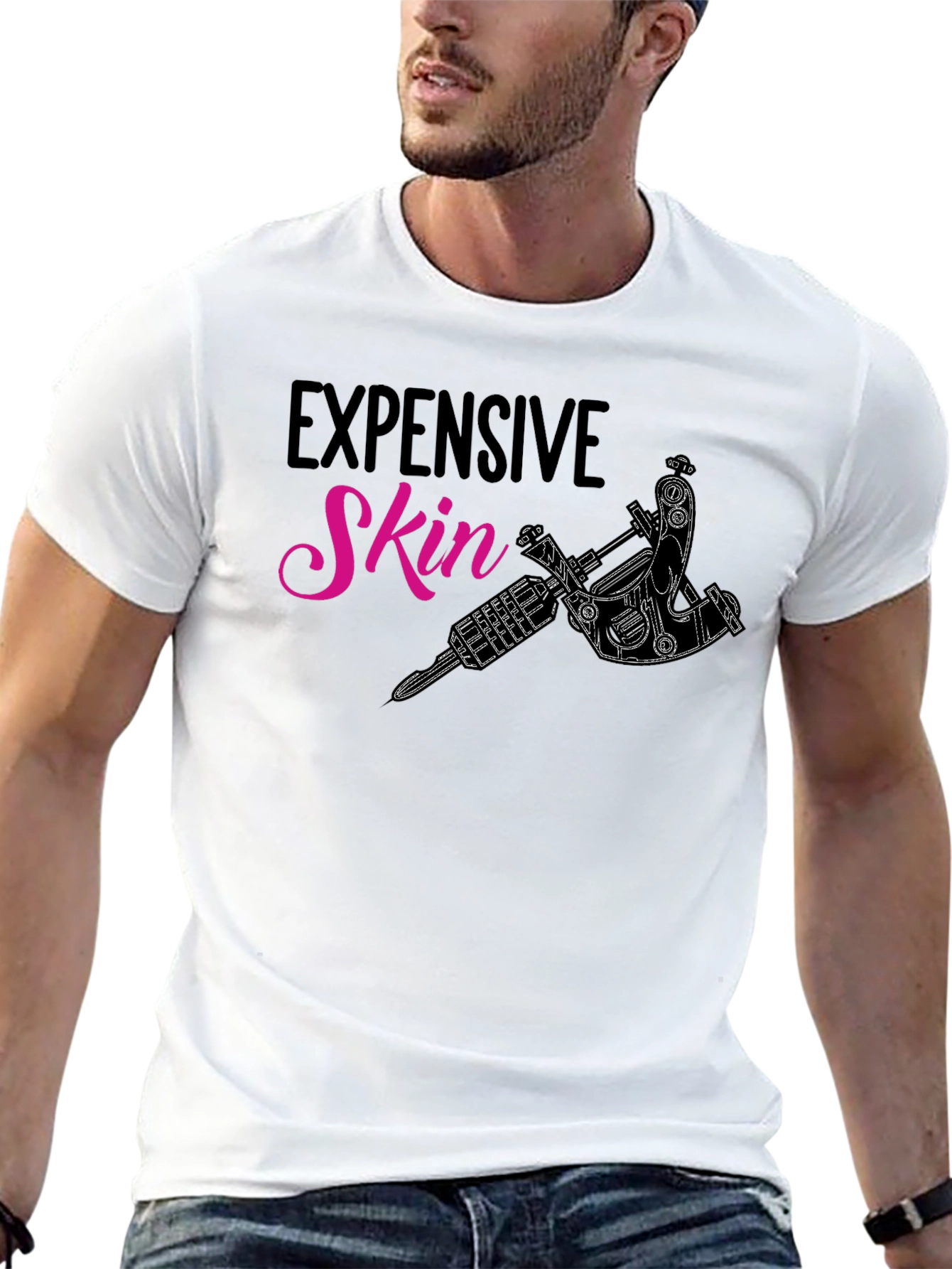 Expensive Skin Tattoo Art Graphic Tee
