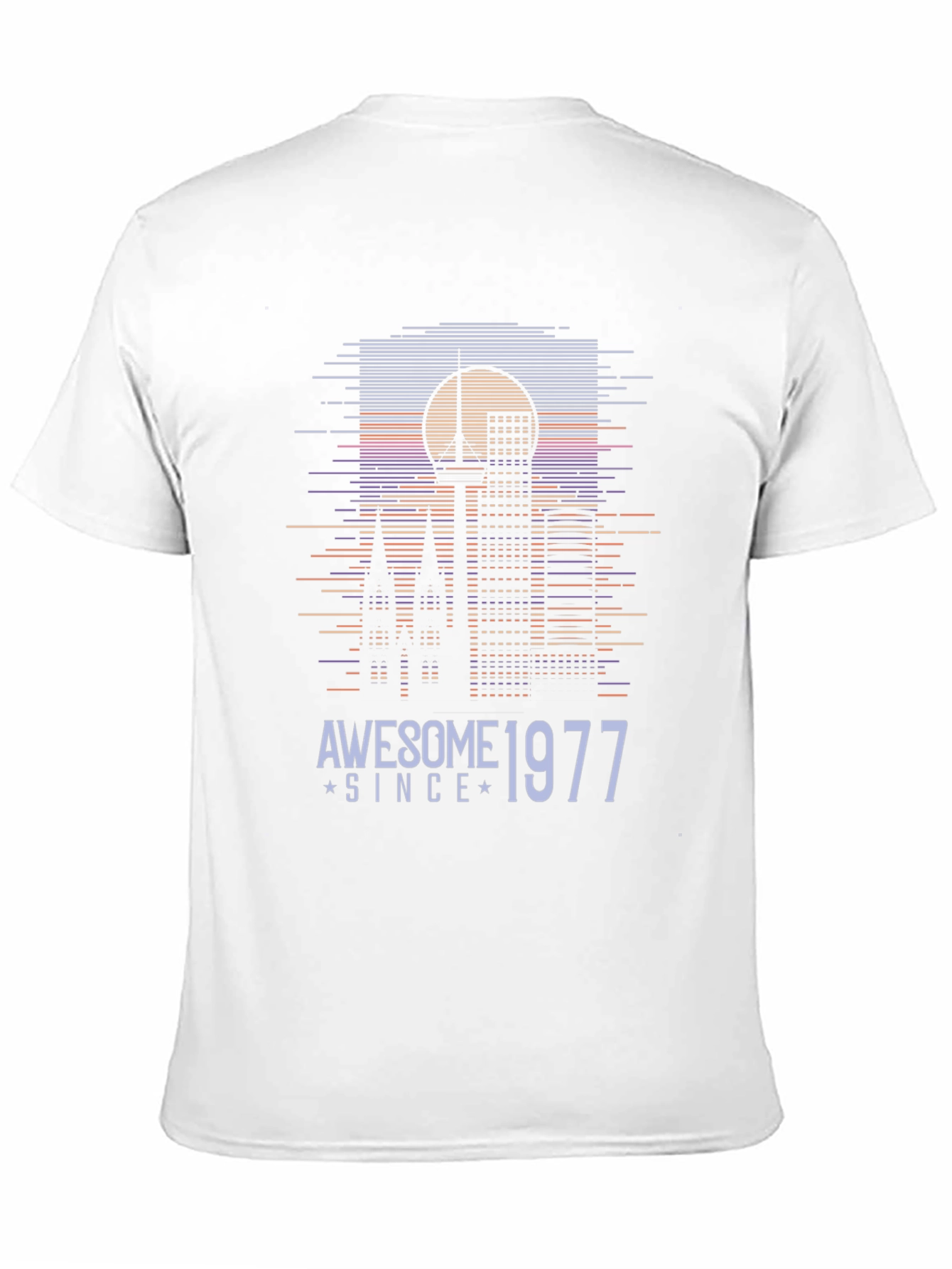 Awesome Since 1977 Dallas Skyline T-Shirt