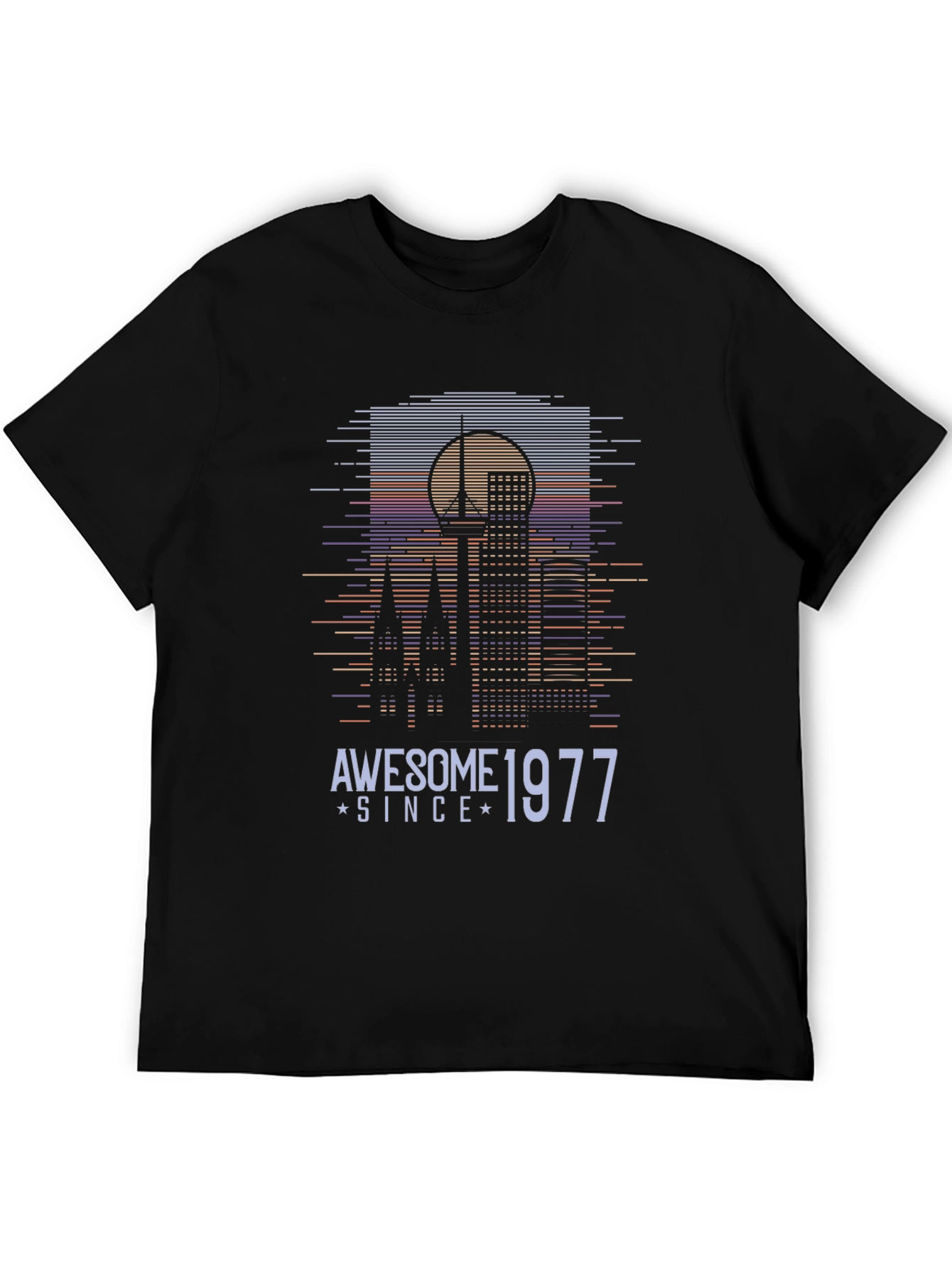 Awesome Since 1977 Dallas Skyline T-Shirt