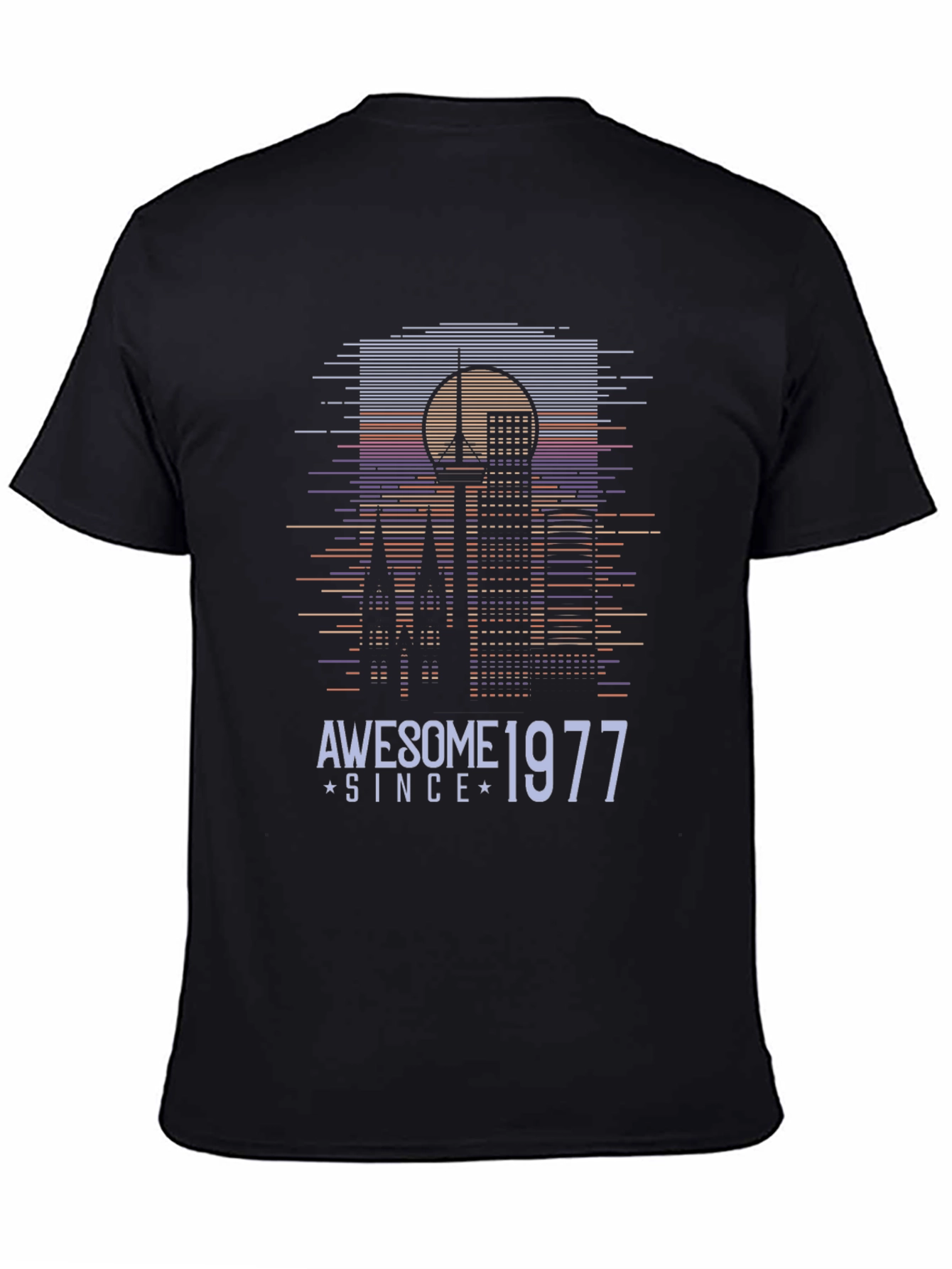 Awesome Since 1977 Dallas Skyline T-Shirt