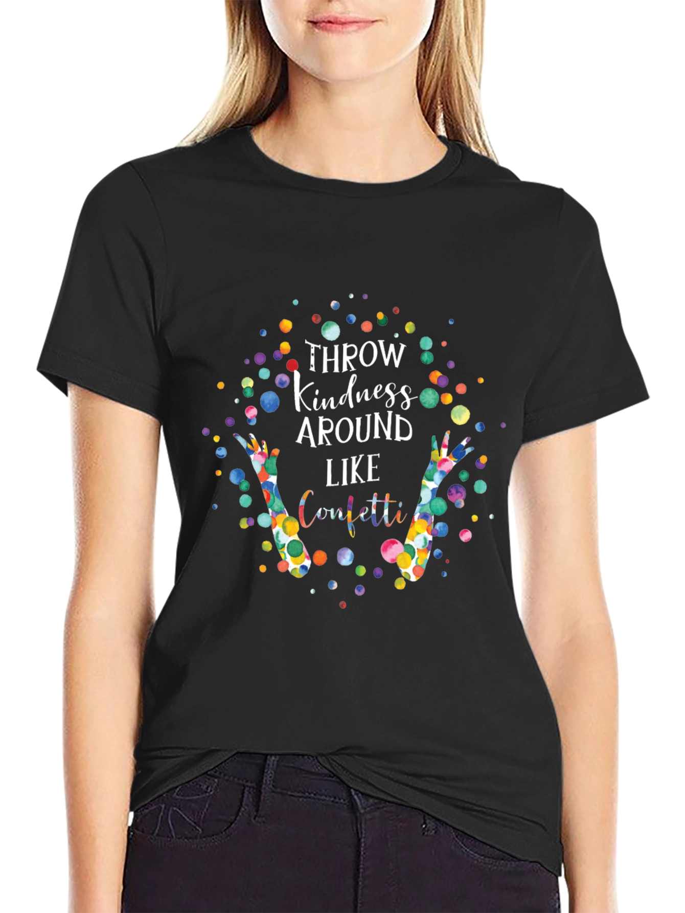 Throw Kindness Around Like Confetti Graphic Tee