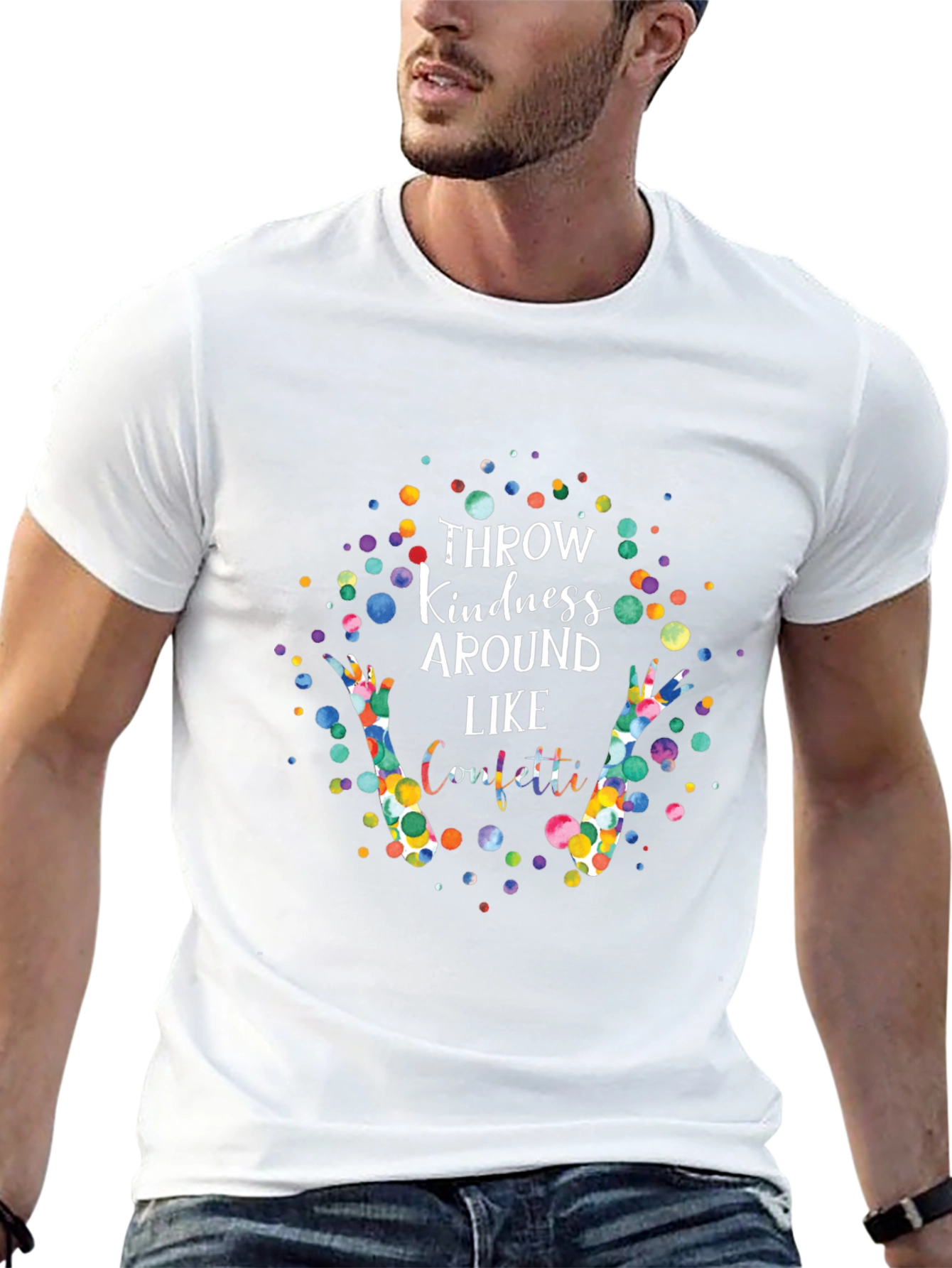 Throw Kindness Around Like Confetti Graphic Tee