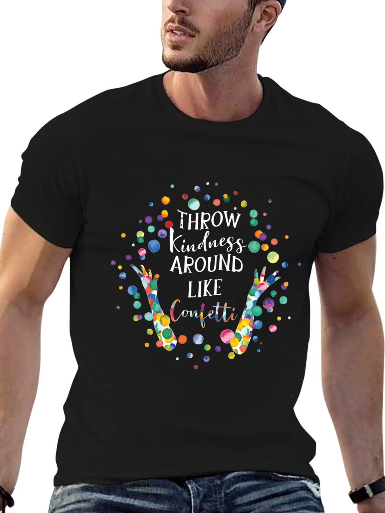 Throw Kindness Around Like Confetti Graphic Tee