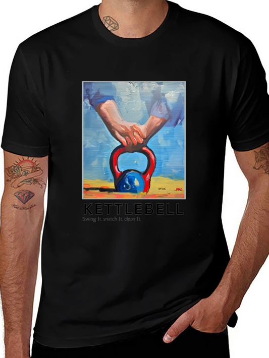 Kettlebell Graphic Tee - Swing It Love It!