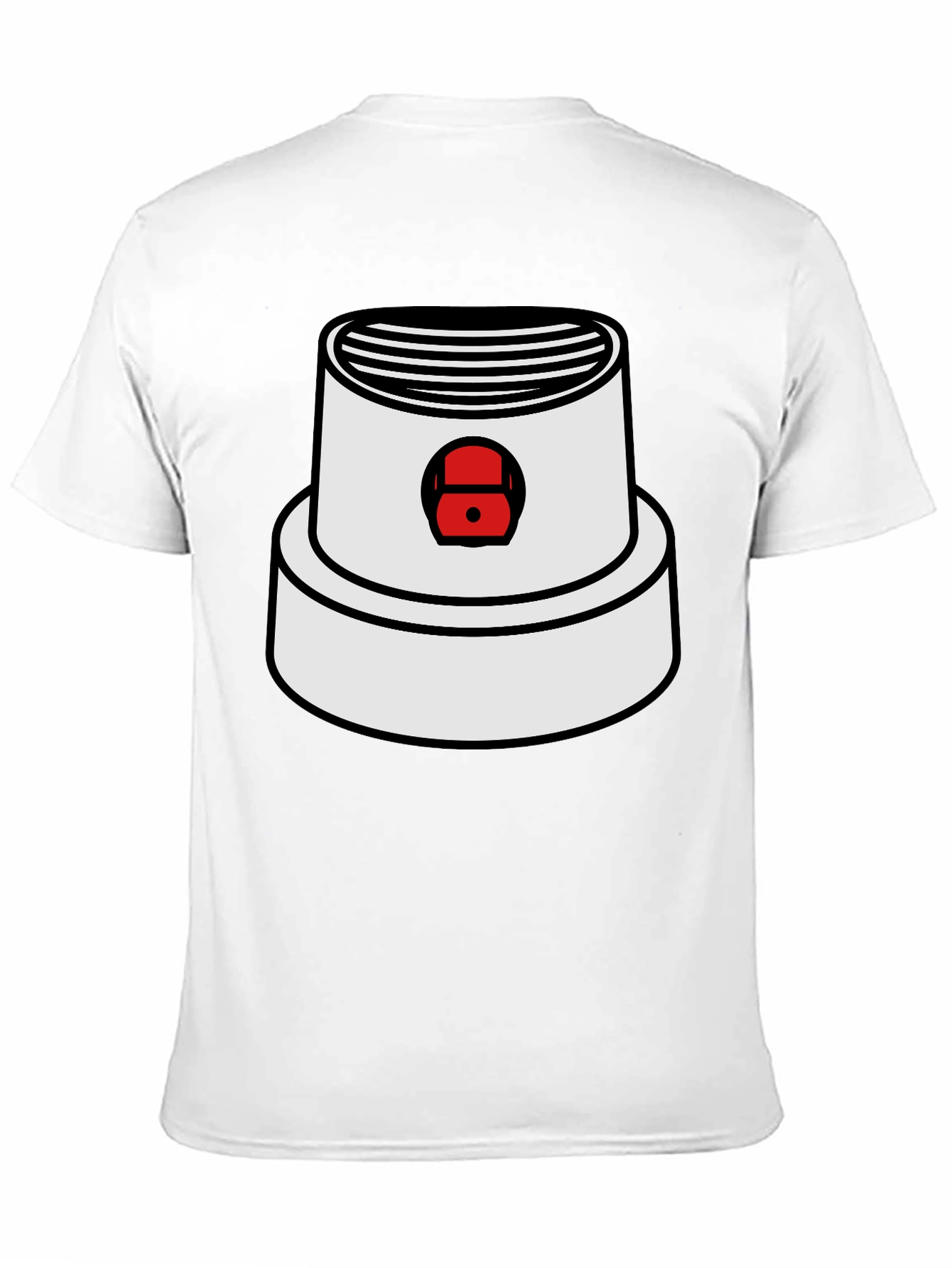 Spray Paint Cap Graphic Tee