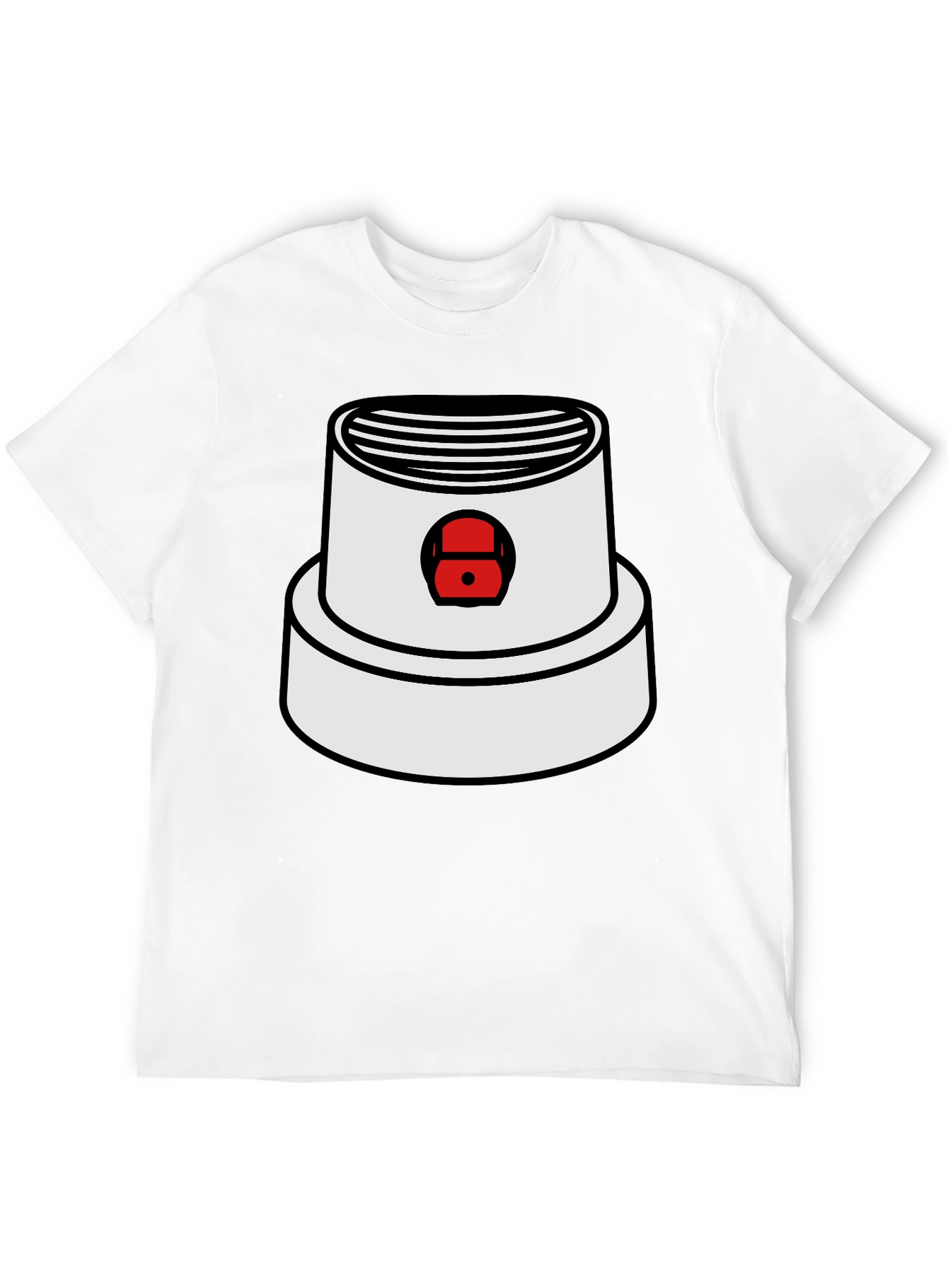 Spray Paint Cap Graphic Tee