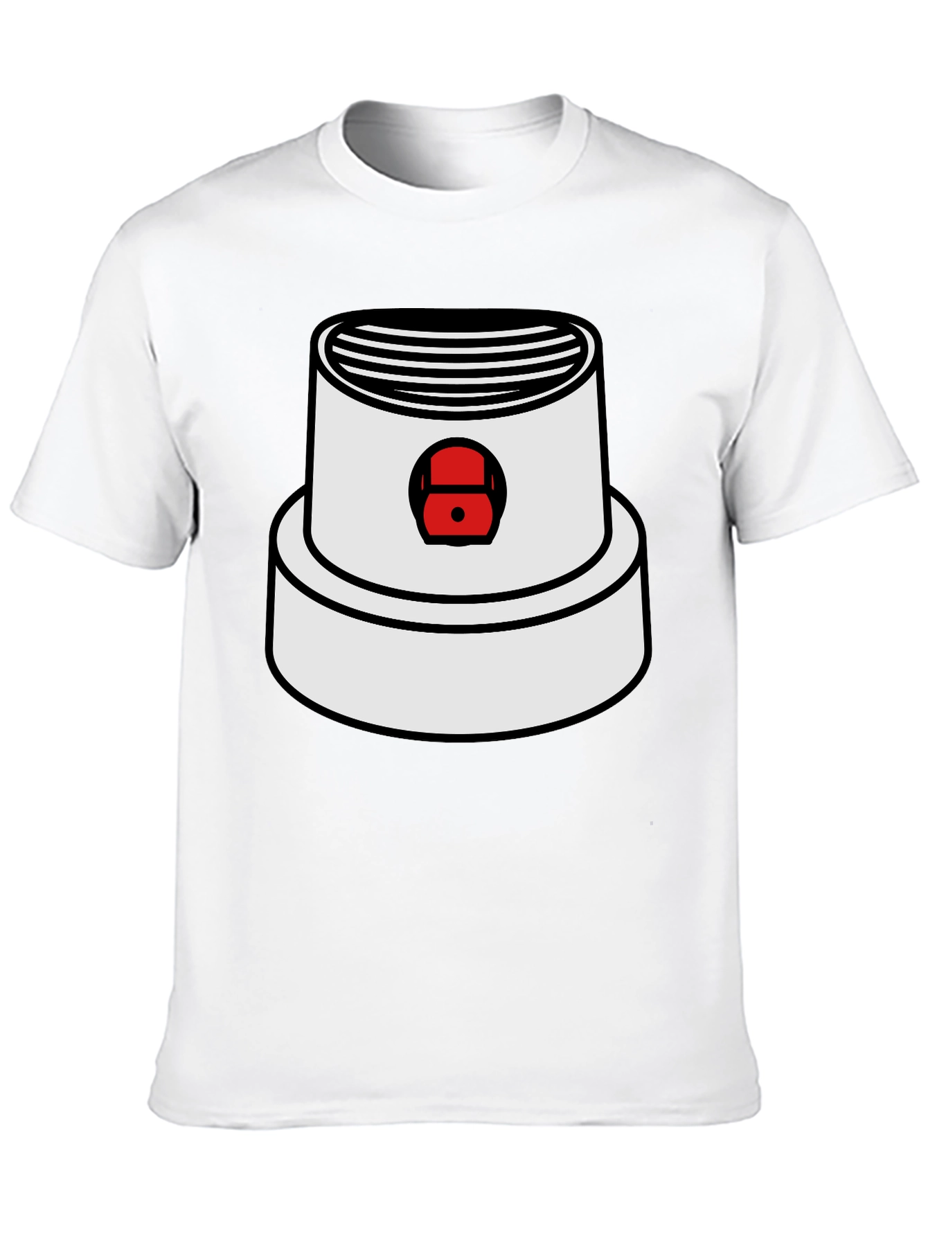 Spray Paint Cap Graphic Tee