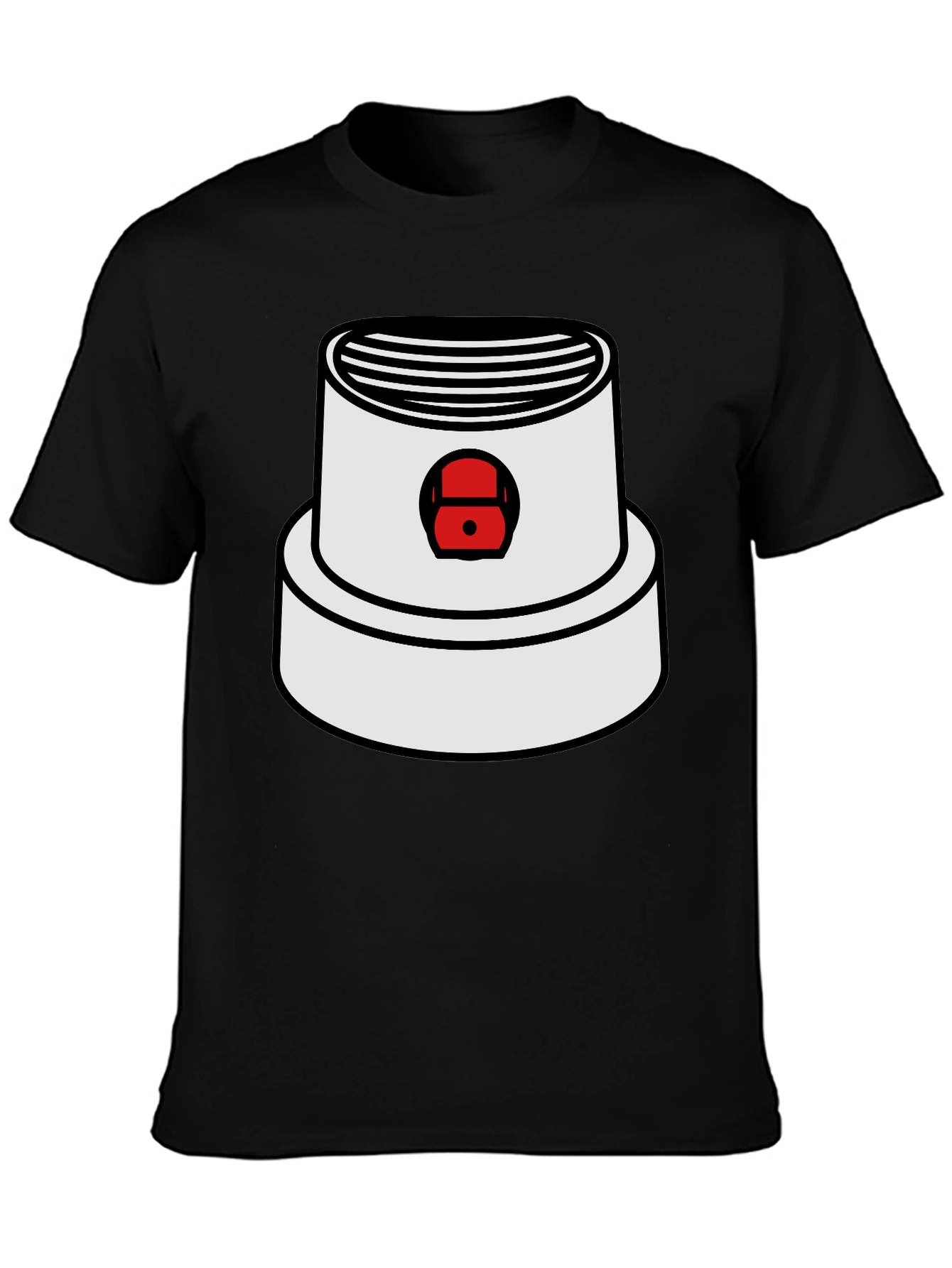Spray Paint Cap Graphic Tee