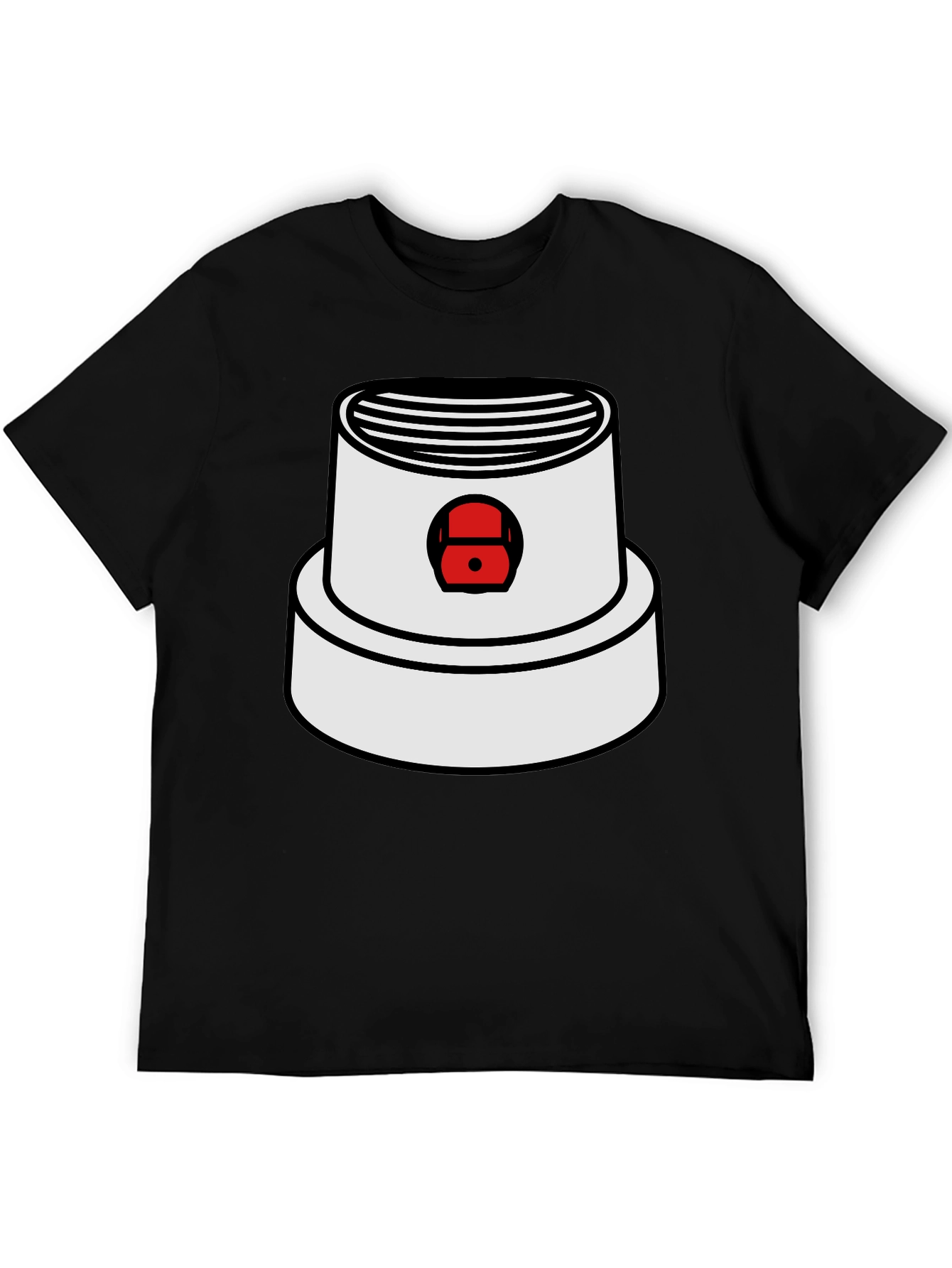 Spray Paint Cap Graphic Tee