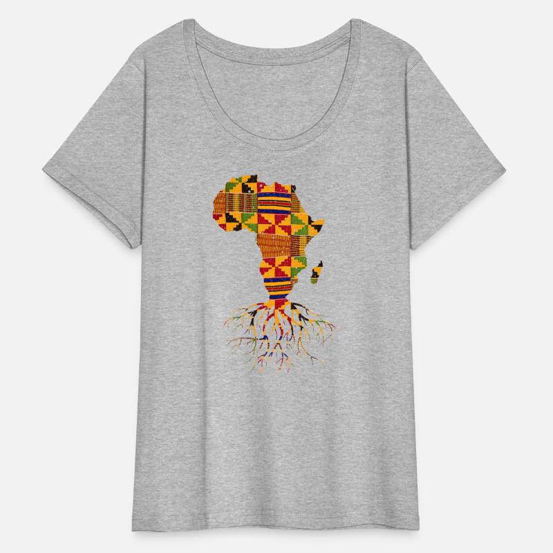 Africa Map Traditional Kente Cloth African Roots