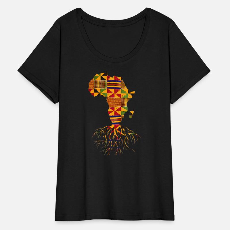 Africa Map Traditional Kente Cloth African Roots