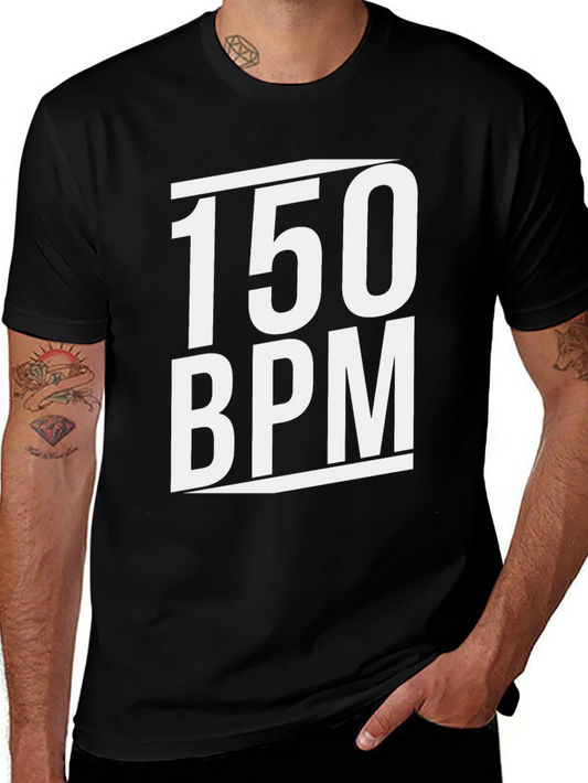 150 BPM Graphic Tee - Music Lovers T-Shirt