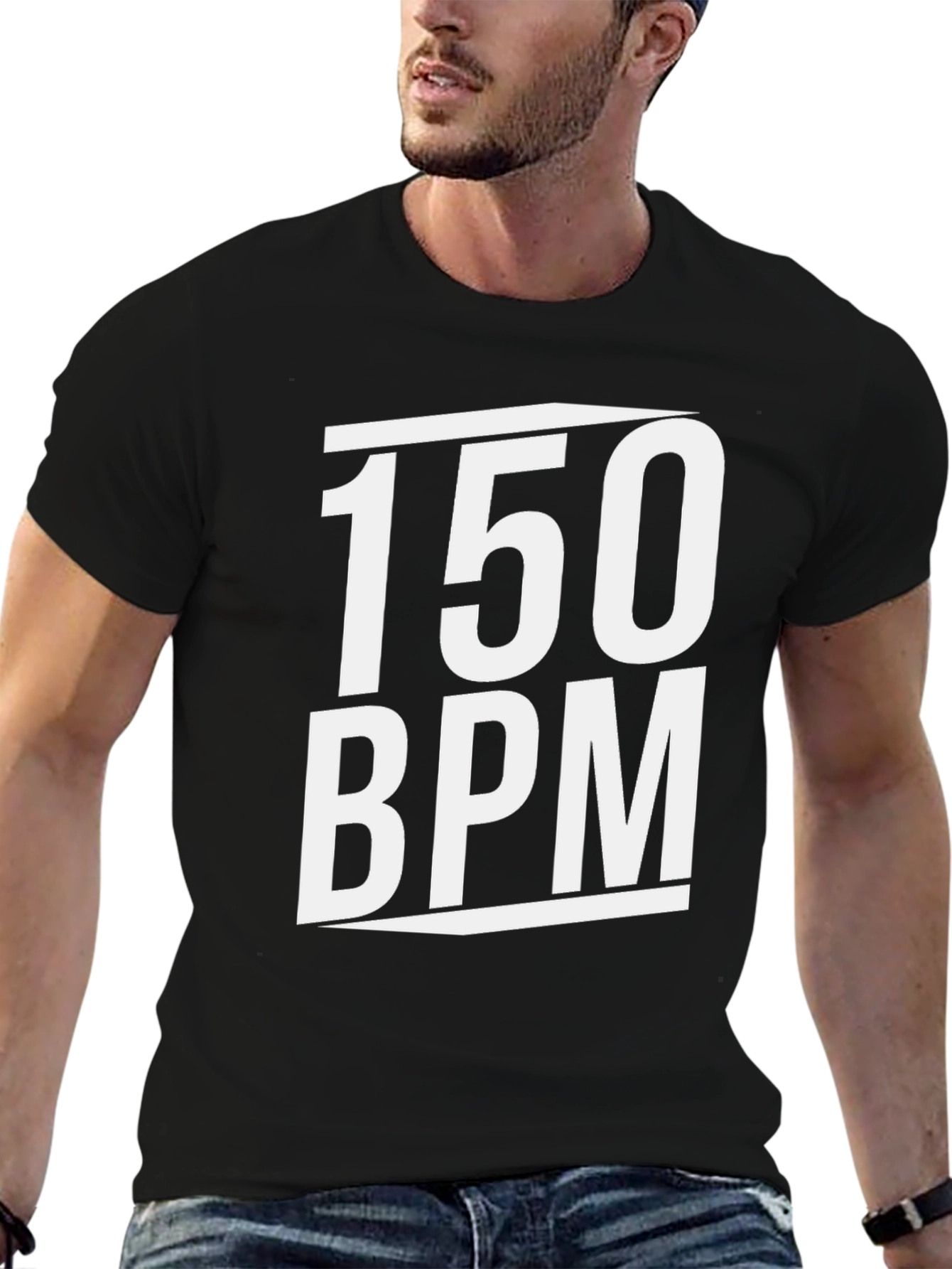 150 BPM Graphic Tee - Music Lovers T-Shirt