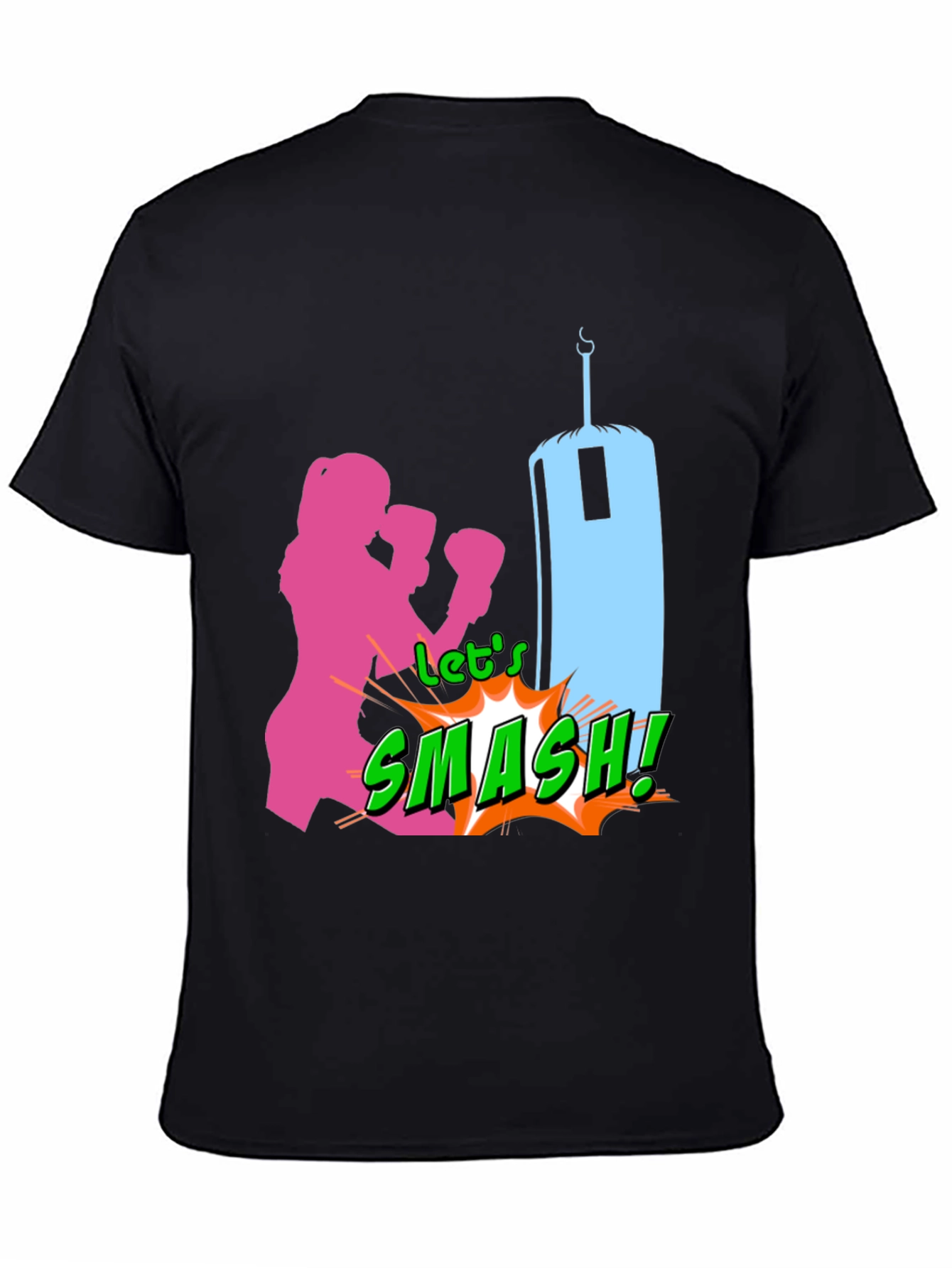 Smash Graphic T-Shirt Boxing Tee Fitness Apparel
