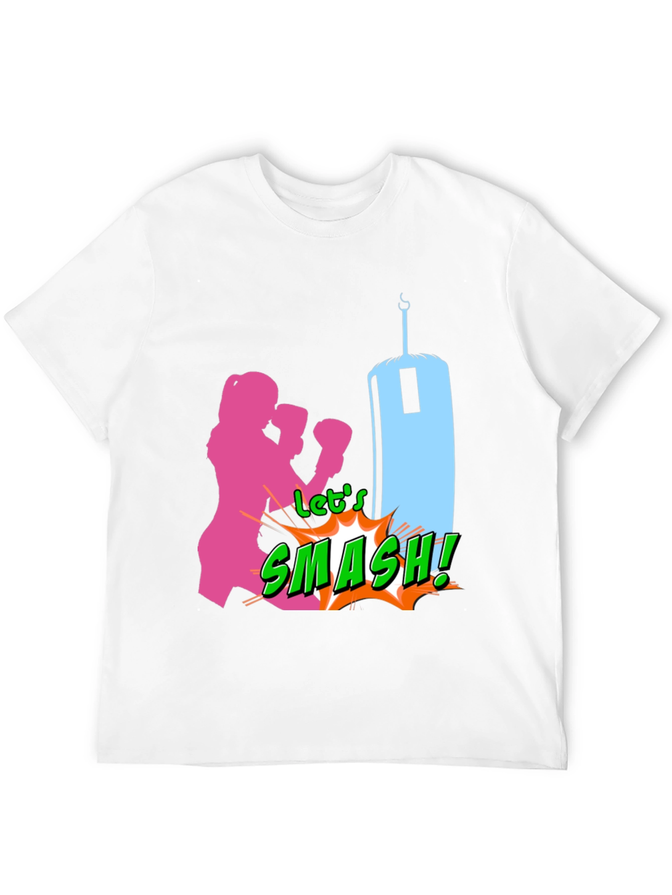 Smash Graphic T-Shirt Boxing Tee Fitness Apparel