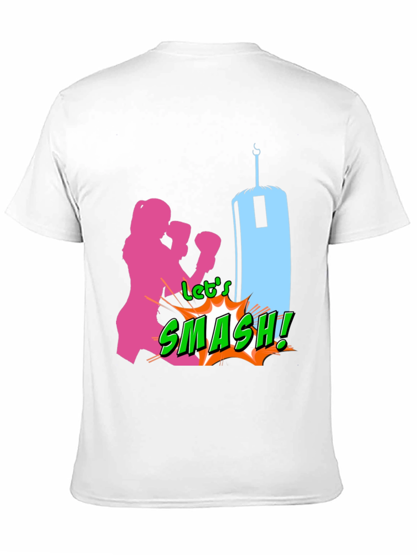 Smash Graphic T-Shirt Boxing Tee Fitness Apparel
