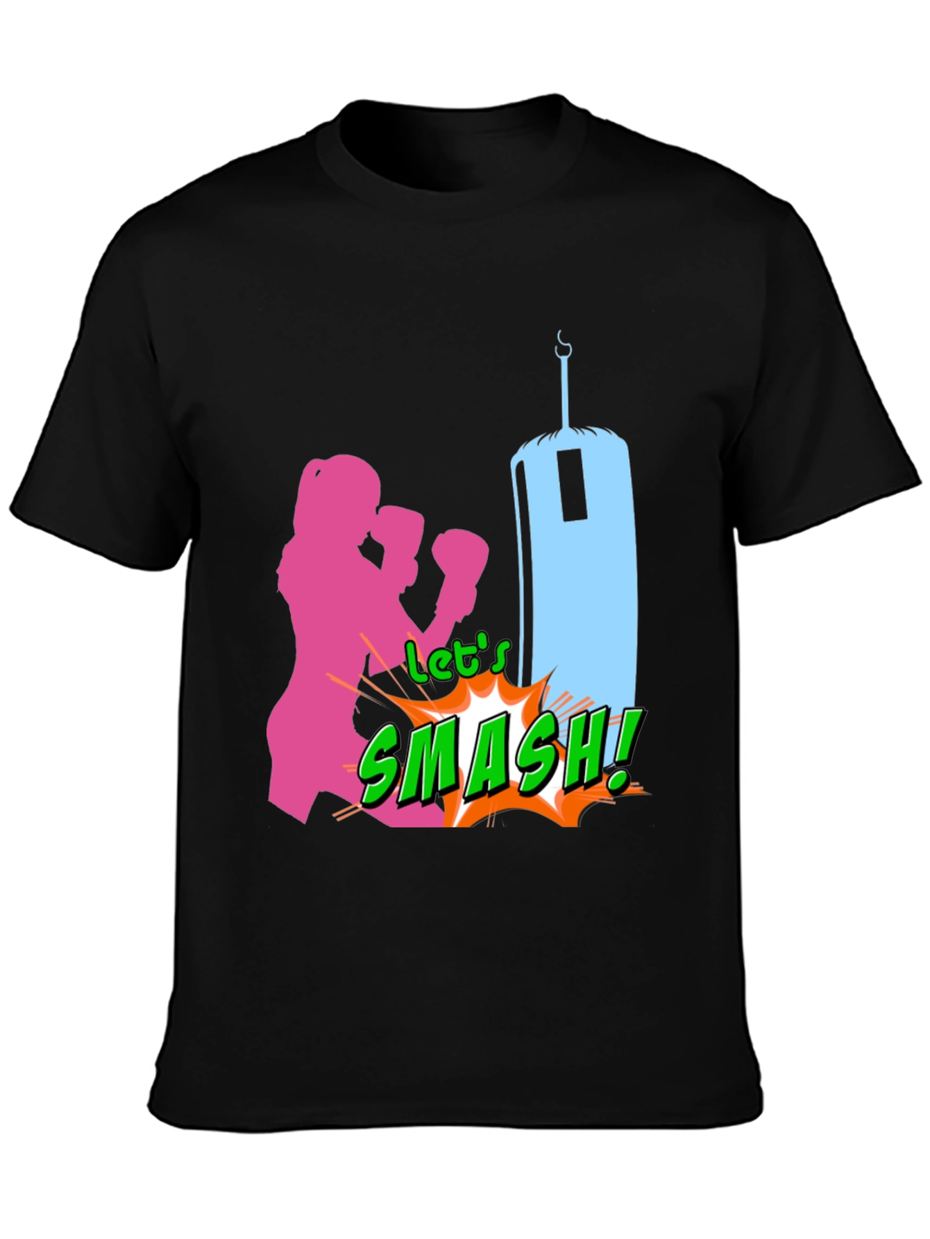 Smash Graphic T-Shirt Boxing Tee Fitness Apparel