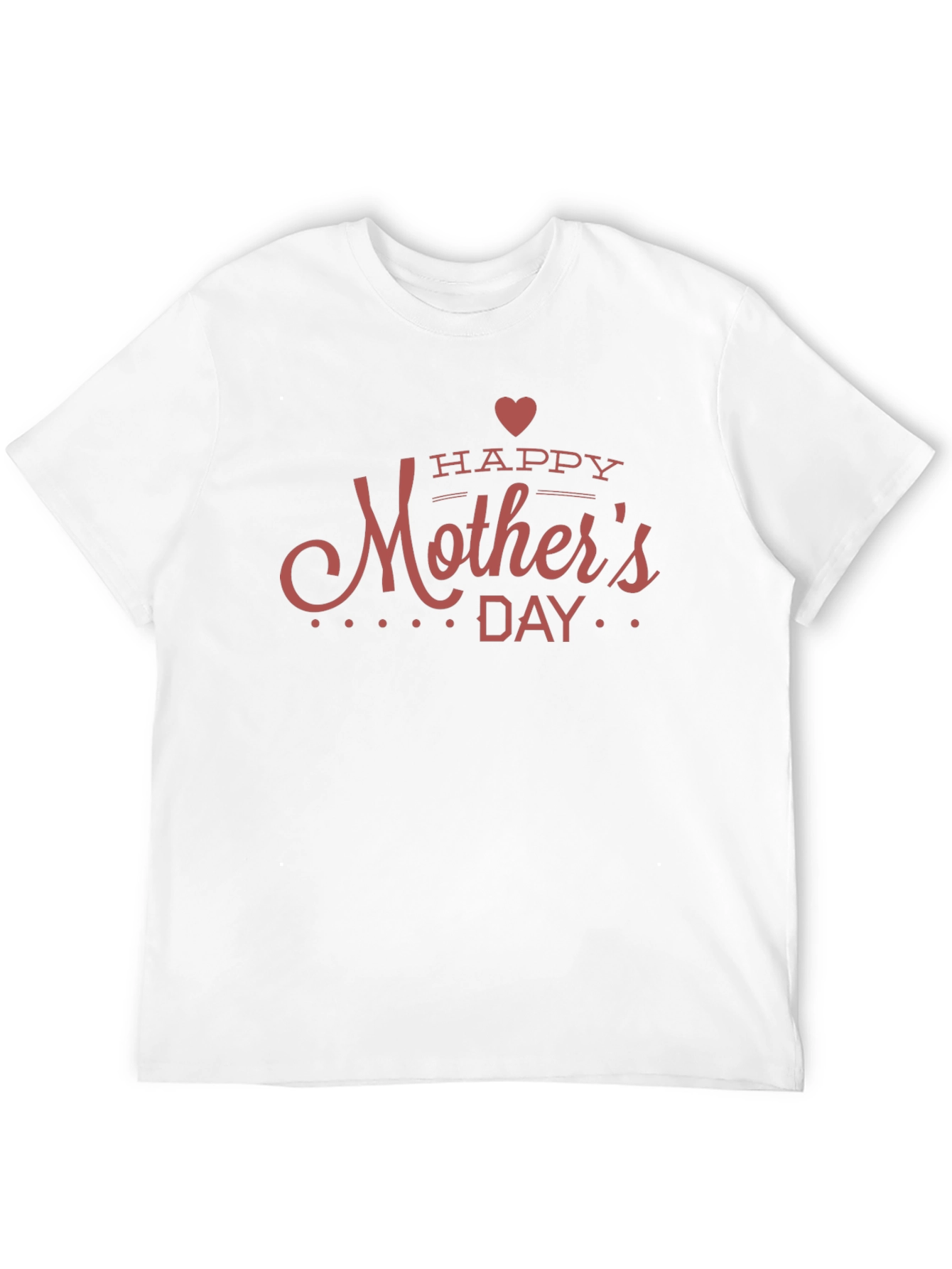 Happy Mothers Day Graphic Tee - Black