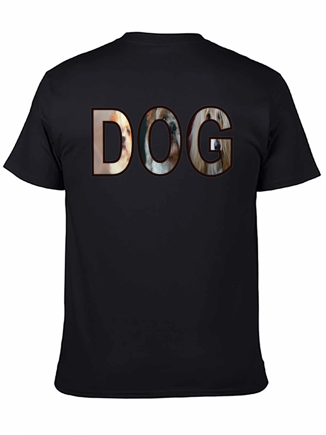 Dog Graphic Print T-Shirt - Pet Lover Tee